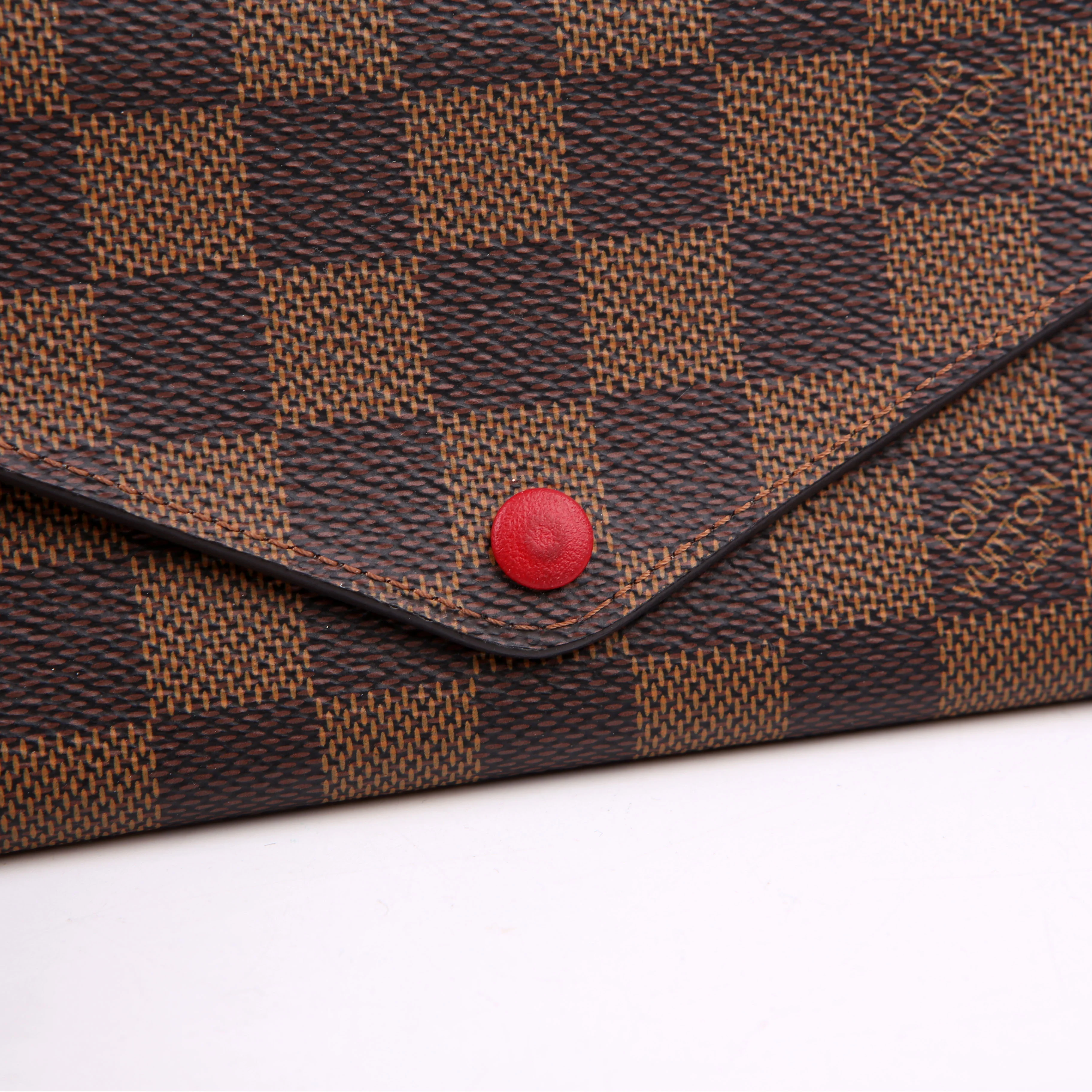 Josephine Wallet Damier Ebene Red - Image 7