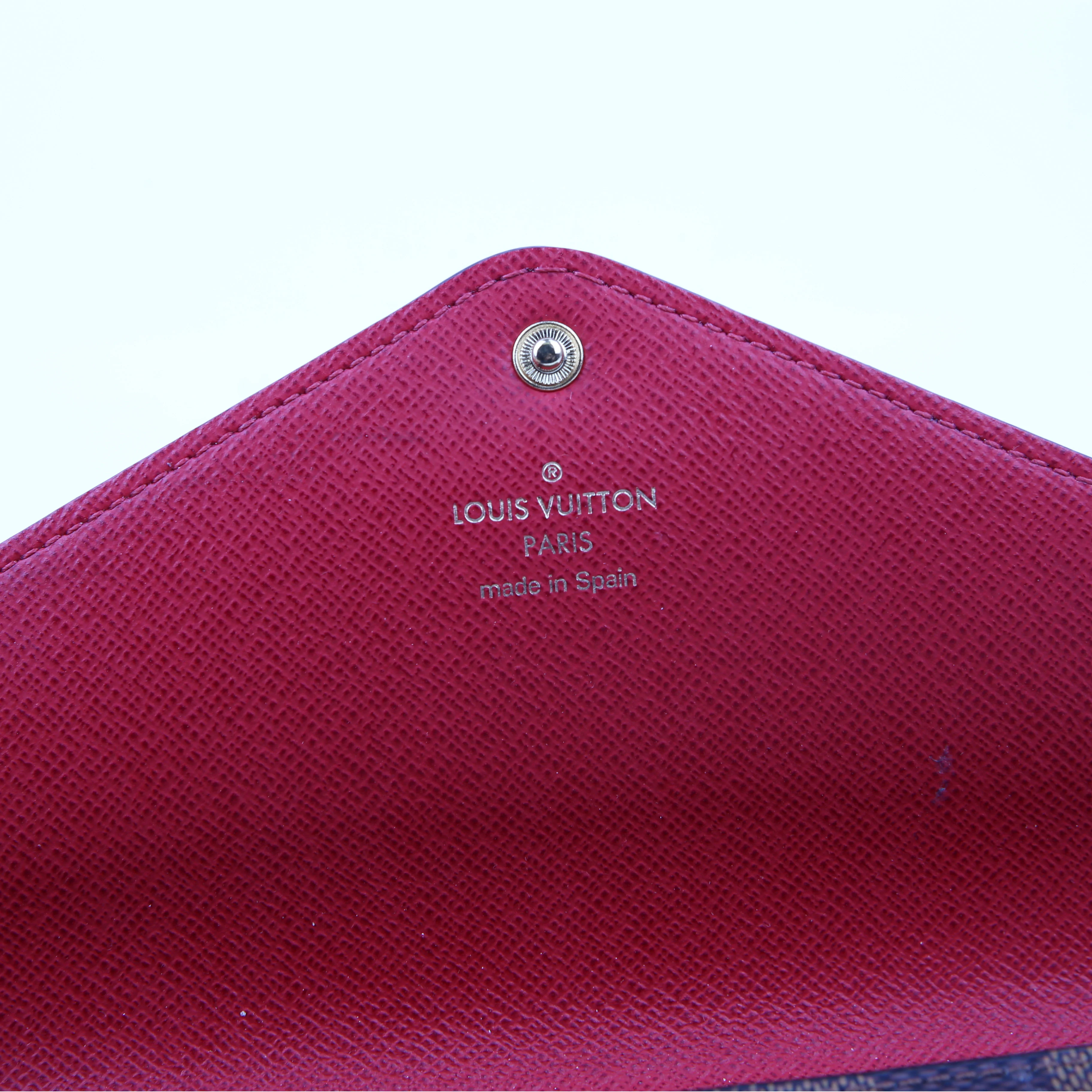 Josephine Wallet Damier Ebene Red - Image 8