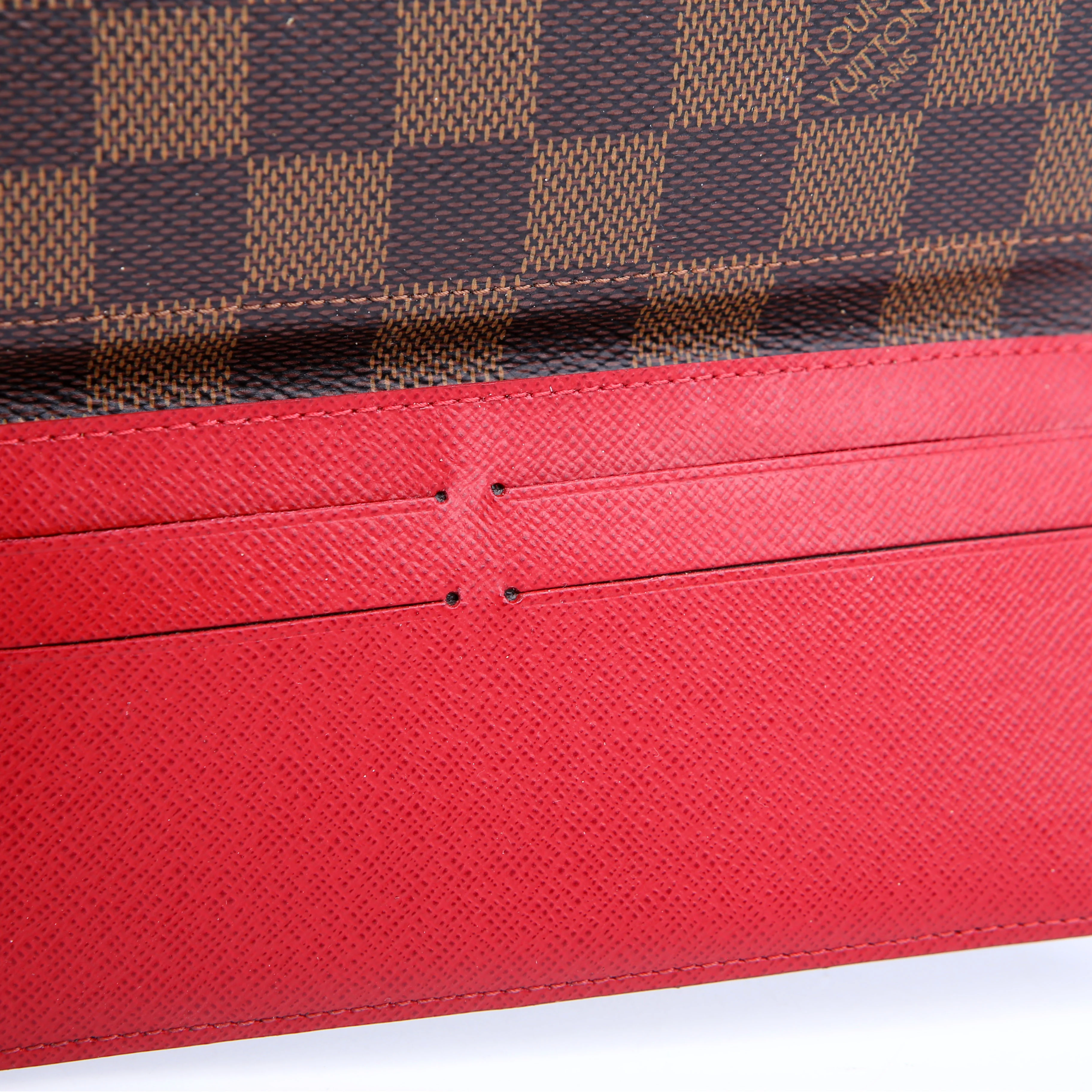 Josephine Wallet Damier Ebene Red - Image 9