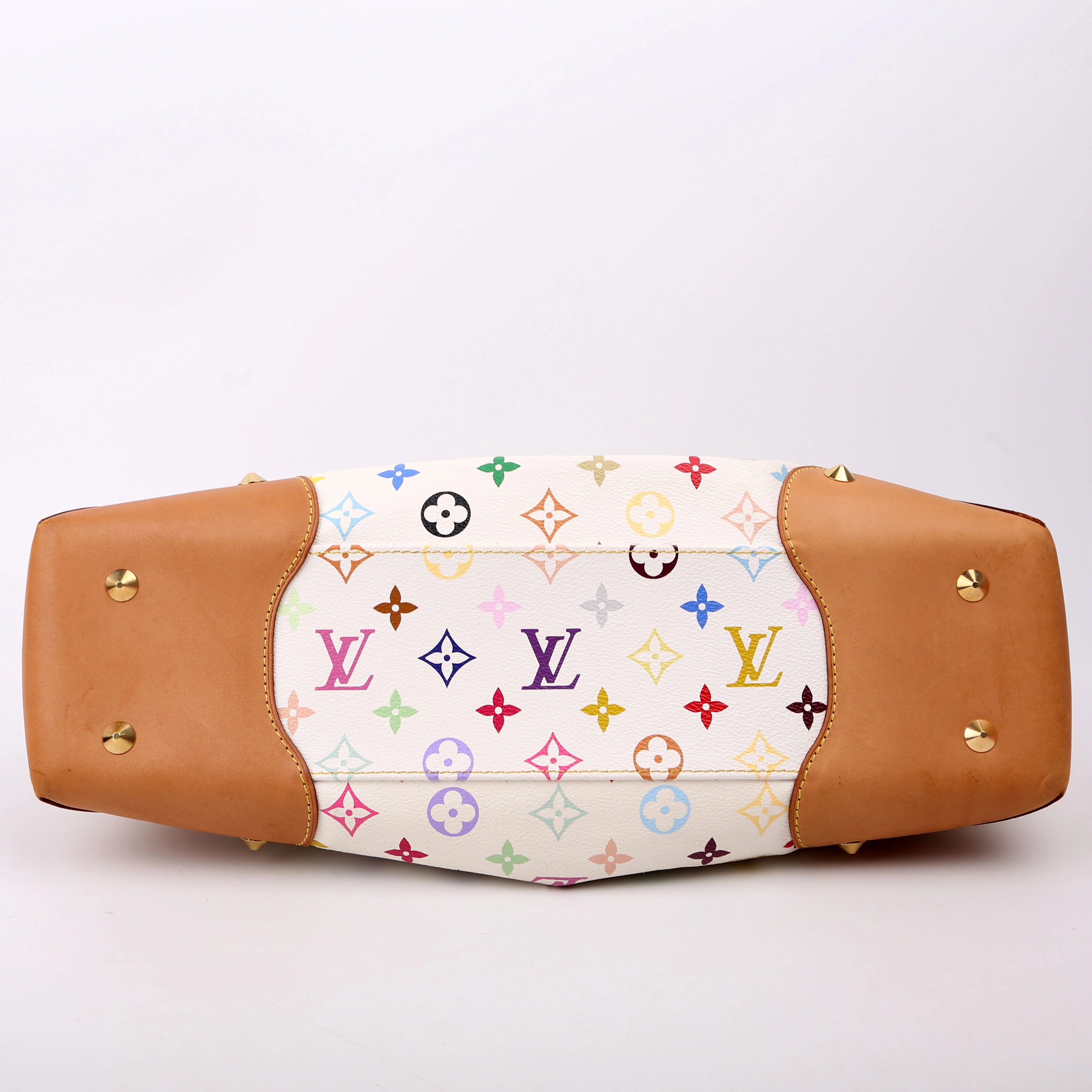 Judy MM Multicolor Monogram White - Image 4