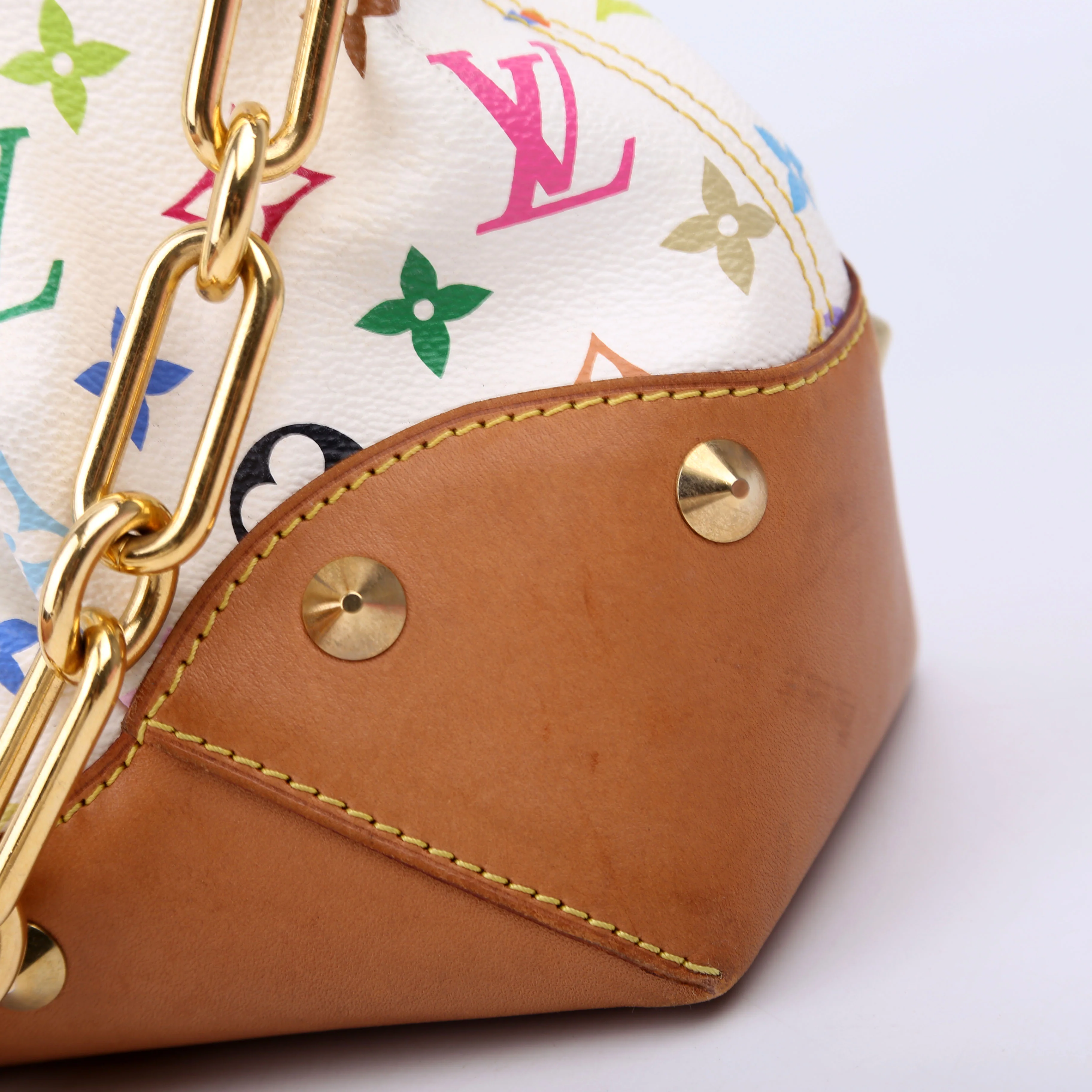 Judy MM Multicolor Monogram White - Image 8