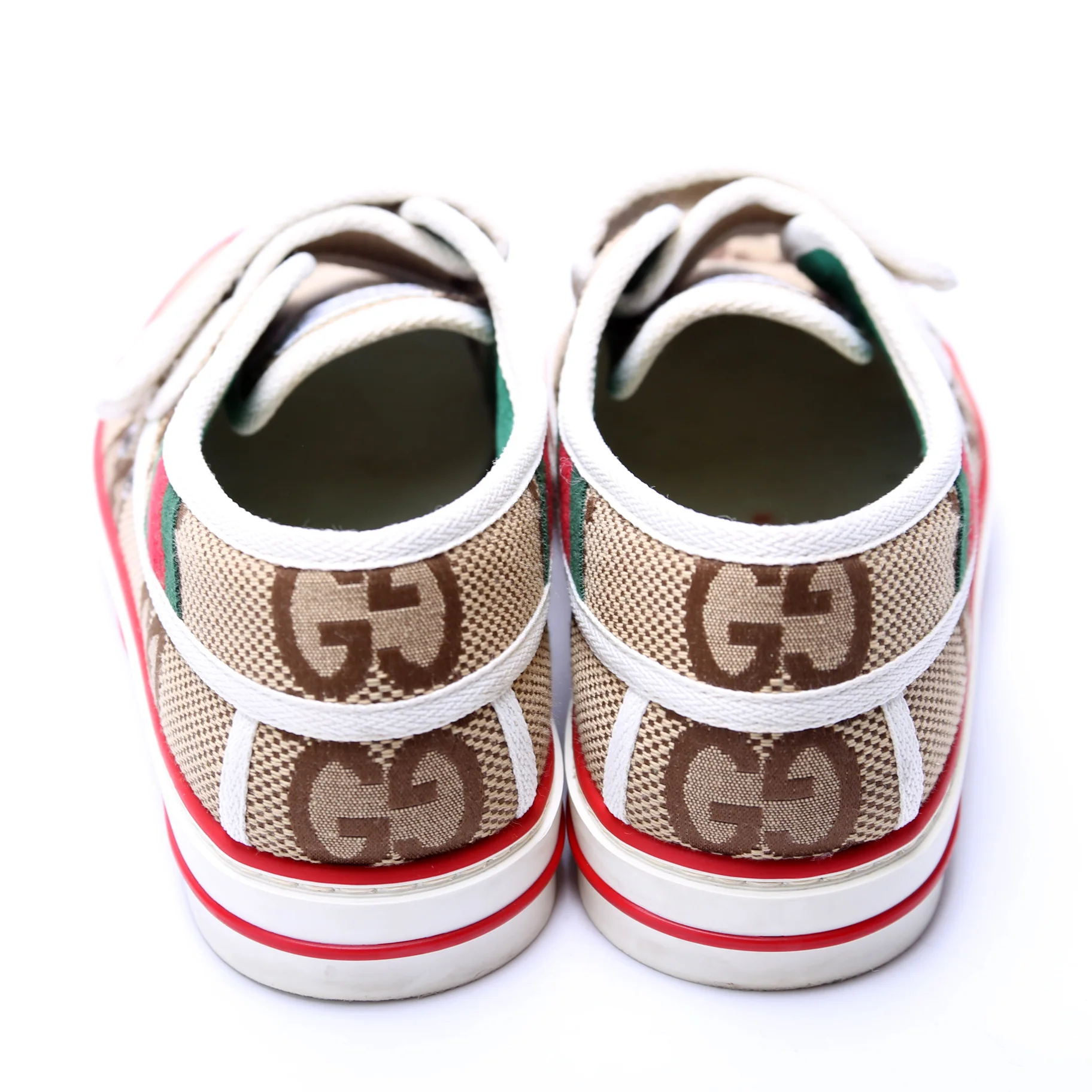 Jumbo GG Canvas 1977 Velcro Sneakers Size 37.5 - Image 4
