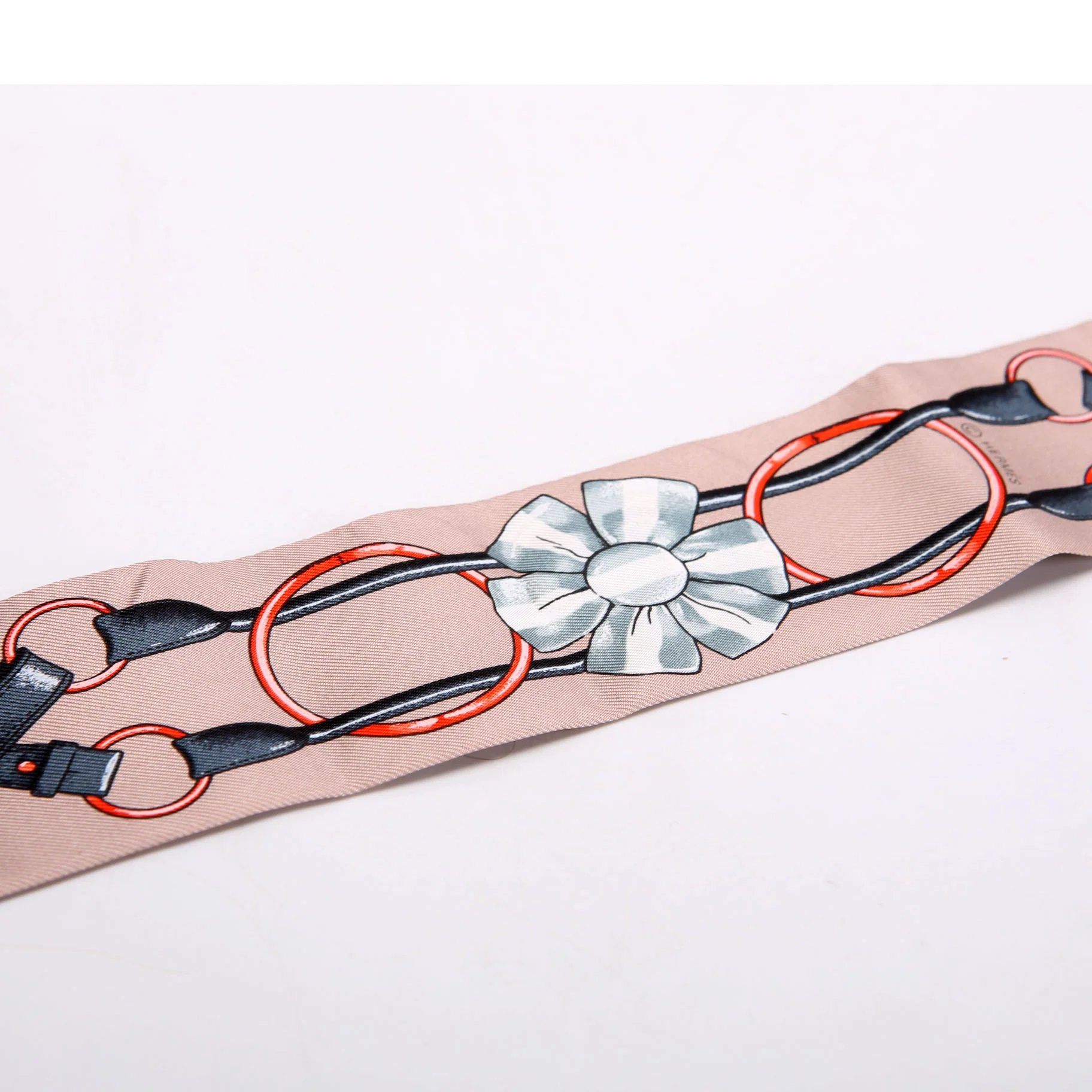 Jumping Twilly Silk Scarf Multicolor - Image 3