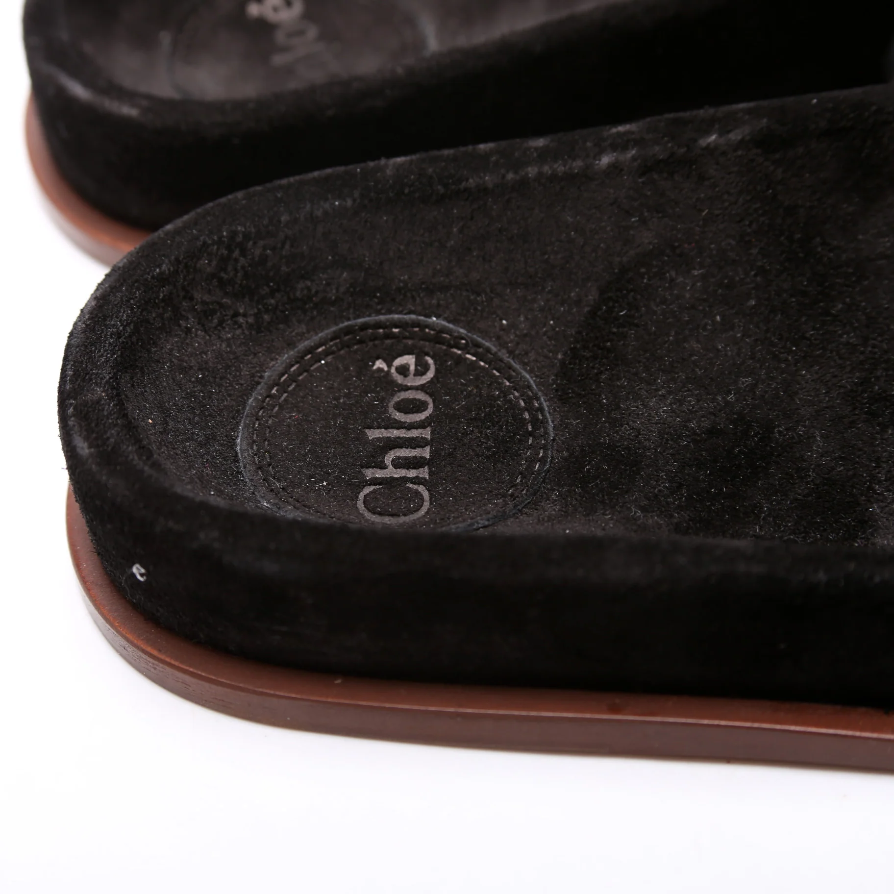 Kacey Braided Leather Slides Size 38 - Image 5