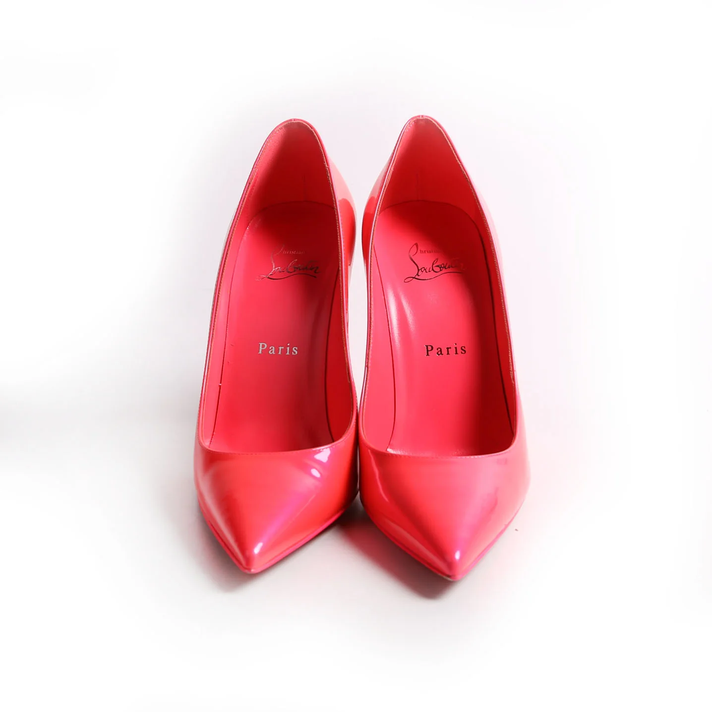 Kate 100 Pumps Size 38.5 Neon Pink - Image 3