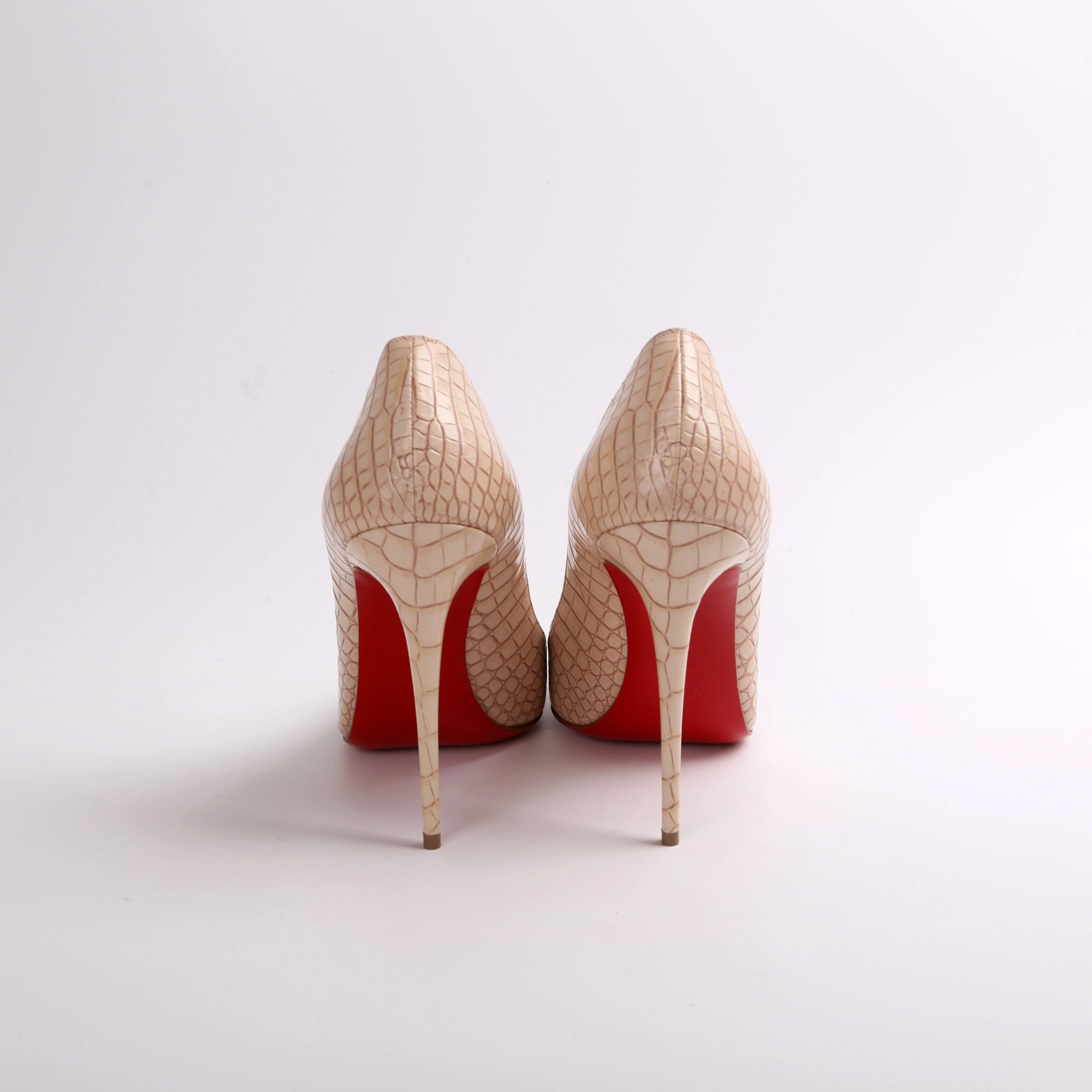 Kate 100MM Croc Embossed Pumps Size 41 - Image 4