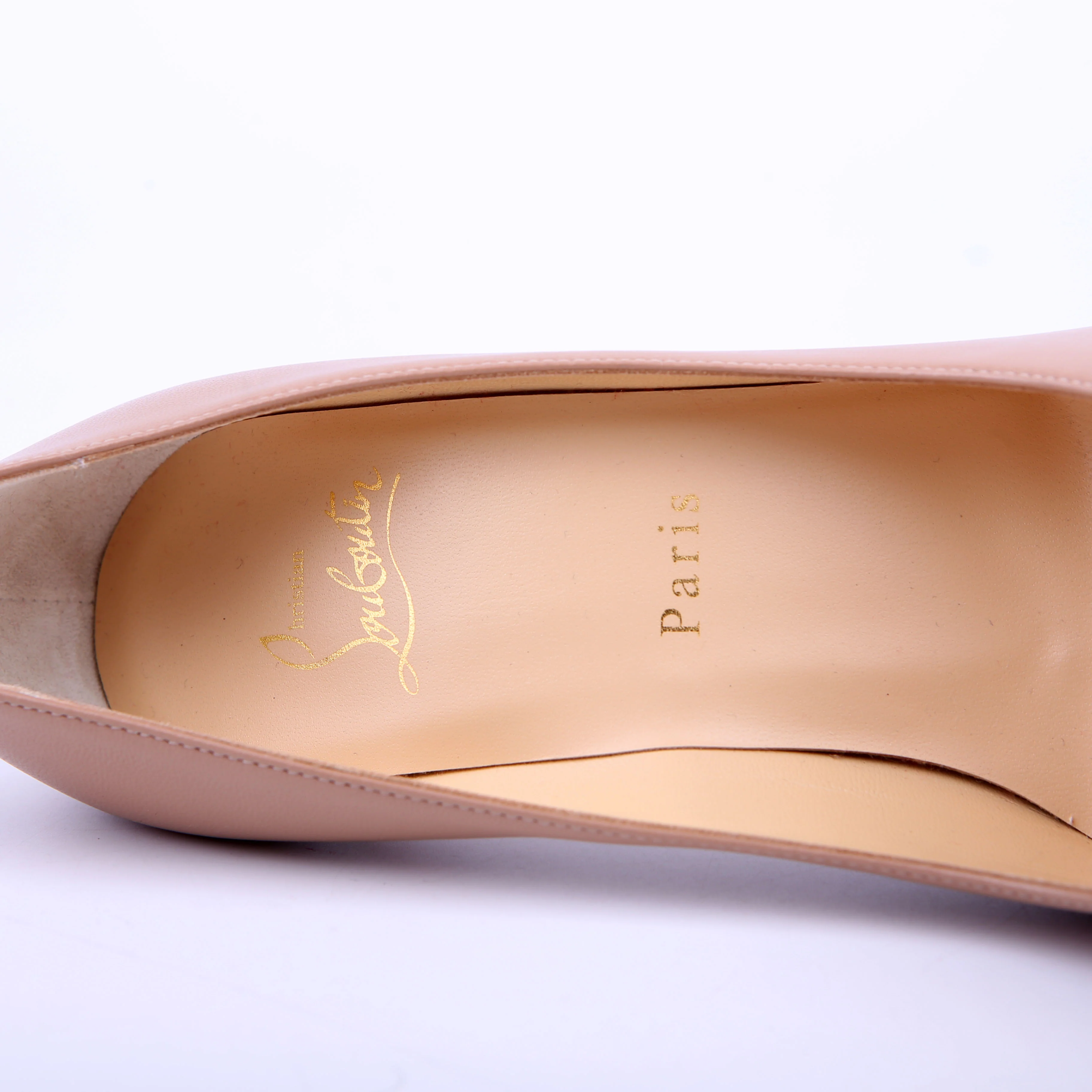 Kate 100MM Pumps Size 37 Tan - Image 7