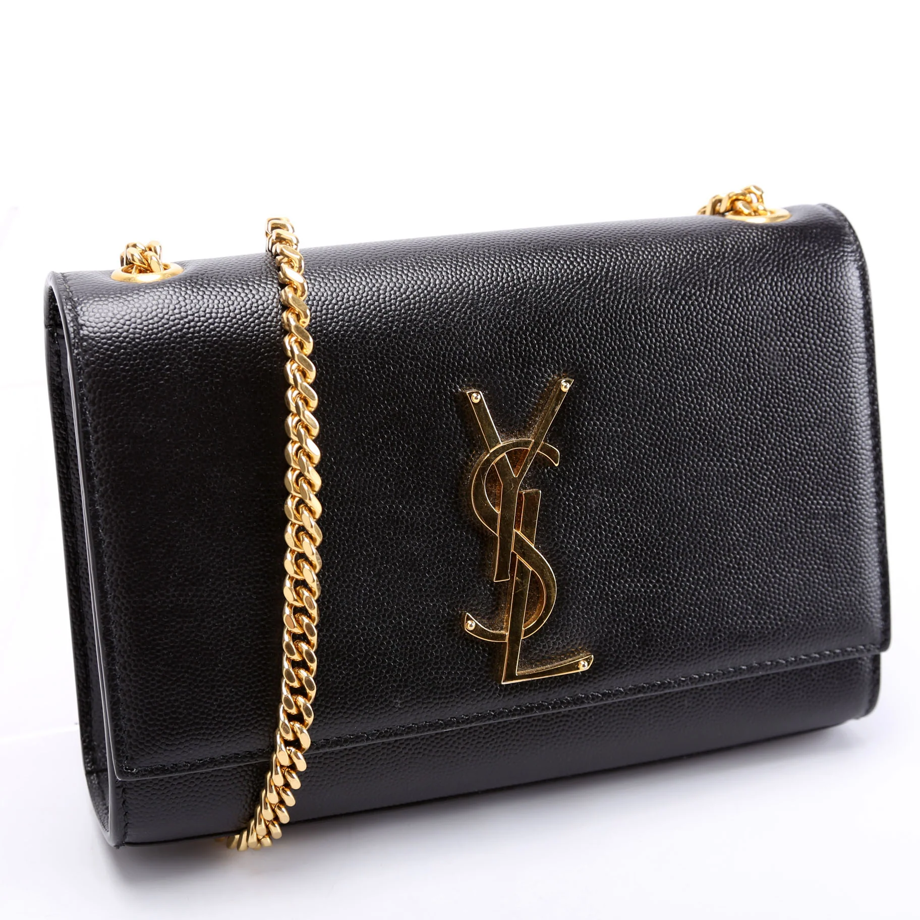 Kate Satchel Grain De Poudre Small 354121 Black - Image 2