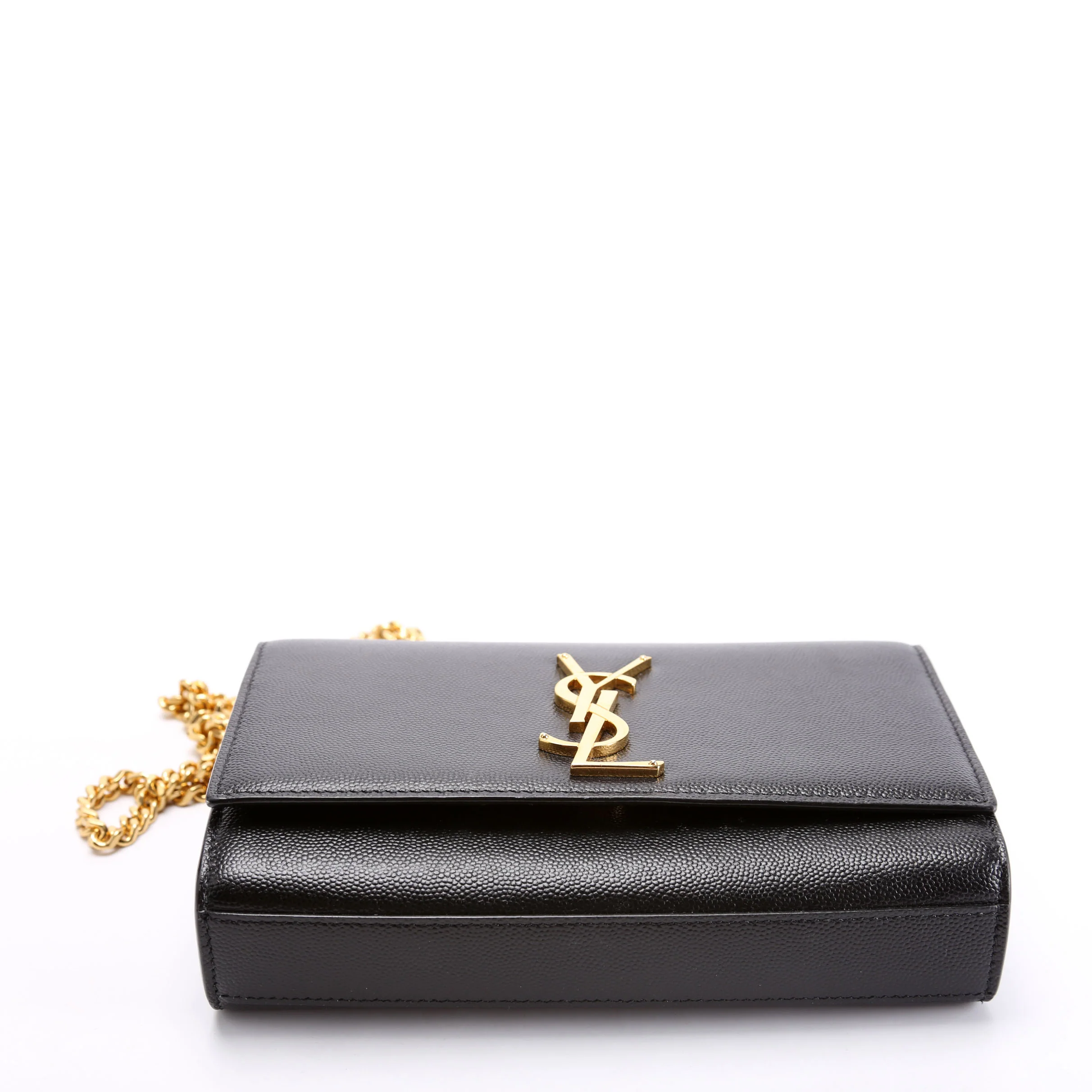 Kate Satchel Grain De Poudre Small 354121 Black - Image 4
