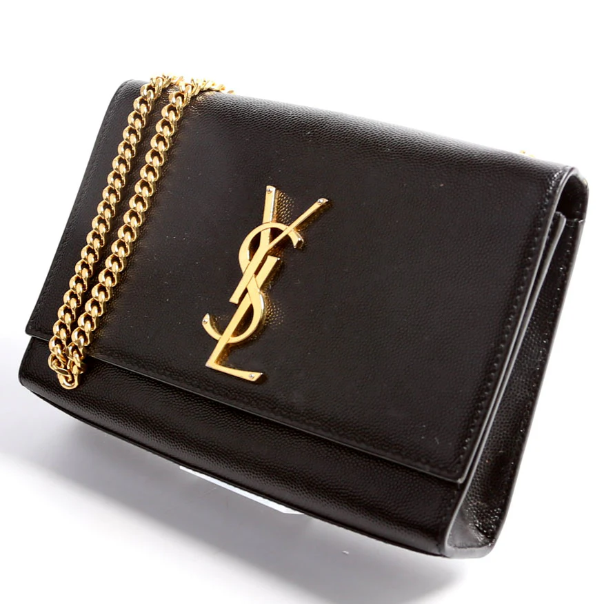 Kate Satchel Grain De Poudre Small 469390 Black - Image 3