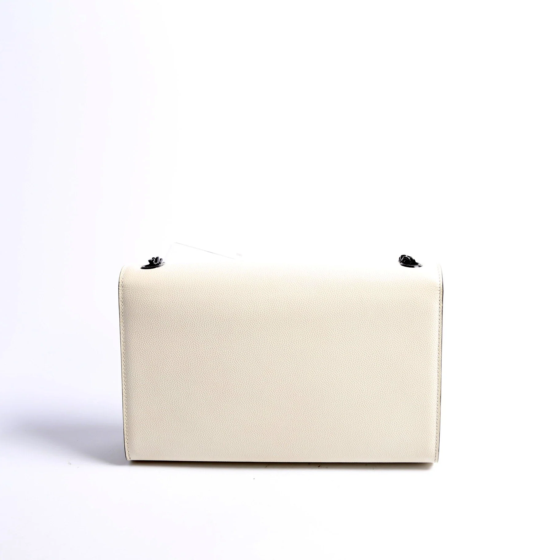 Kate Satchel Grain Medium 364021 White/Black - Image 2