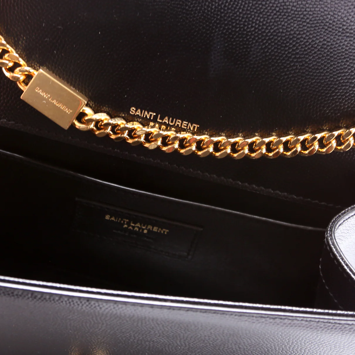 Kate Satchel Grain Small 469390 Black - Image 8