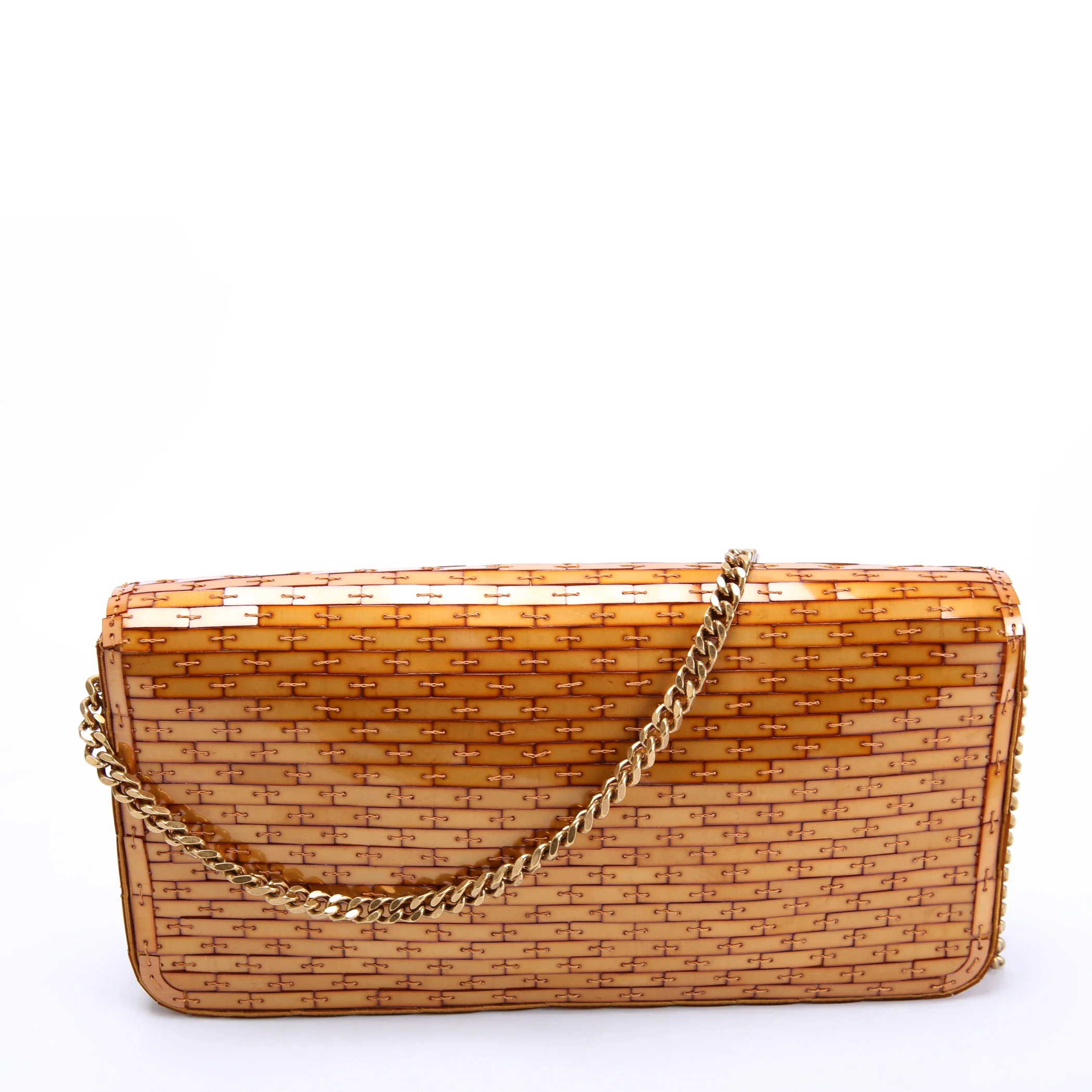 Kate Supple 99 Chain Bag 632014 Ochre - Image 3