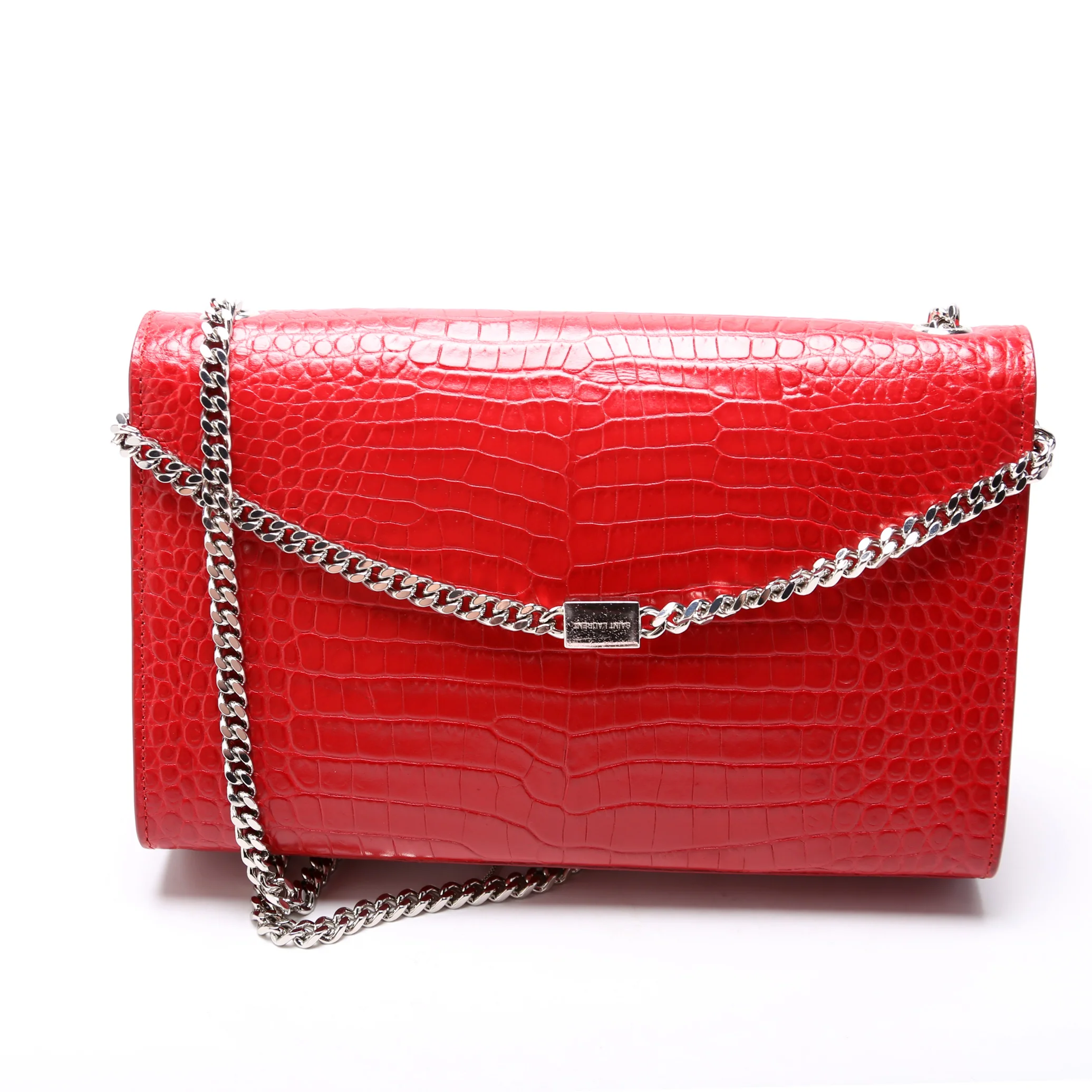 Kate Tassel Satchel Medium Crocodile Embossed - Image 3