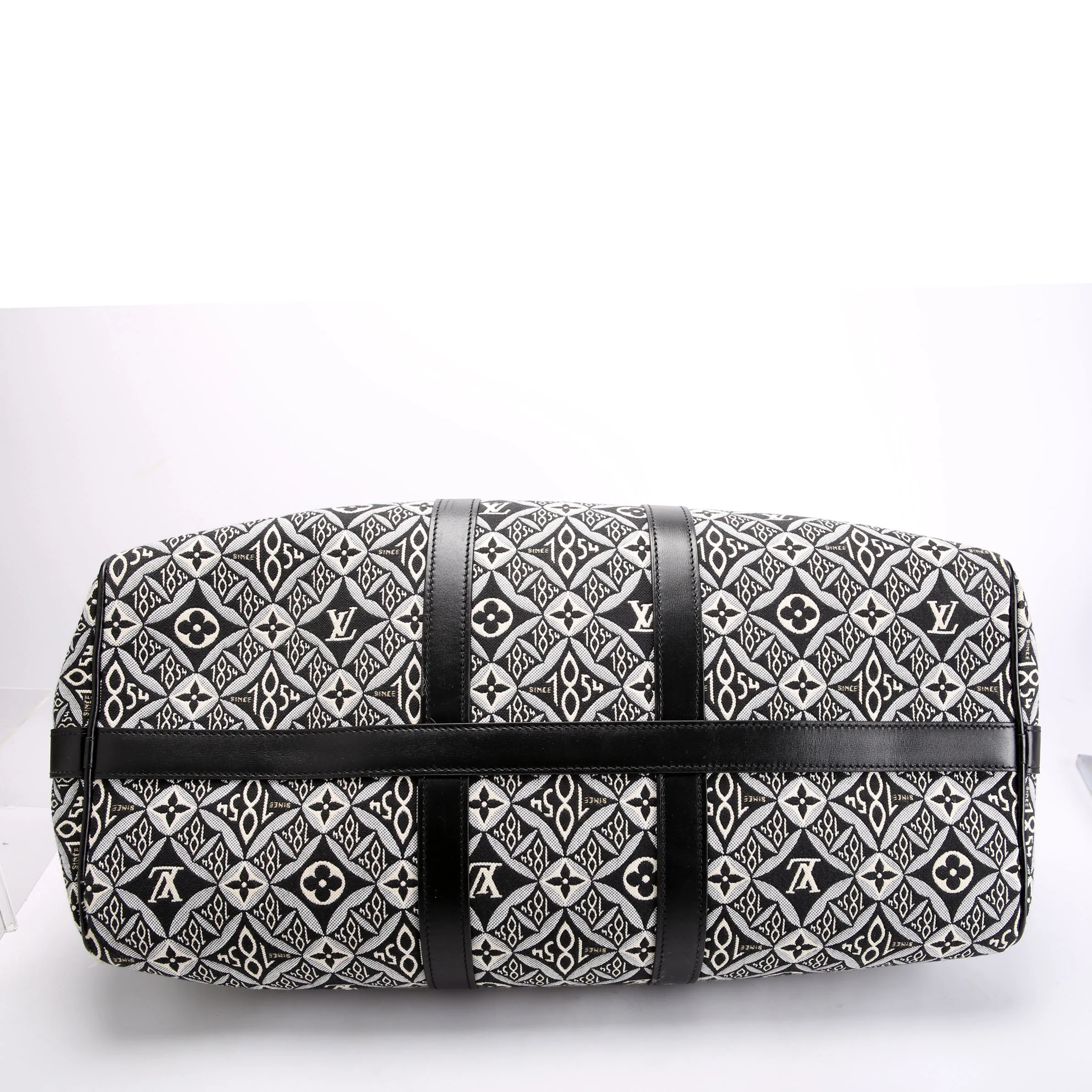 Keepall 45 Bandouliere Since 1854 Jacquard Black/White - Image 4