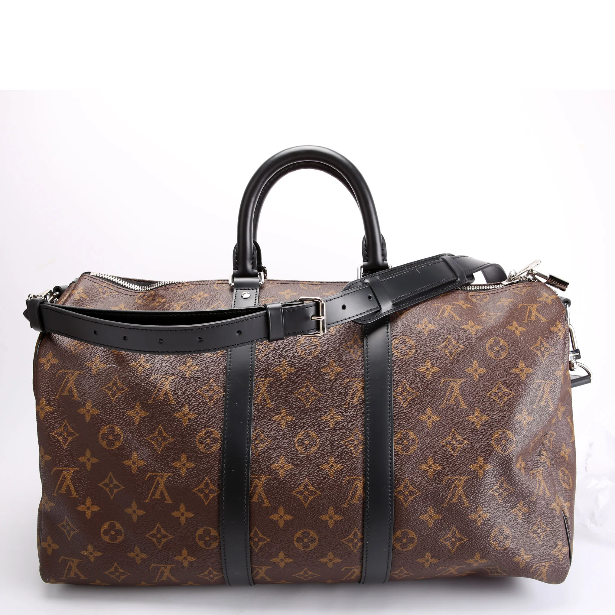 Keepall 45 Macassar Bandouliere Black - Image 3