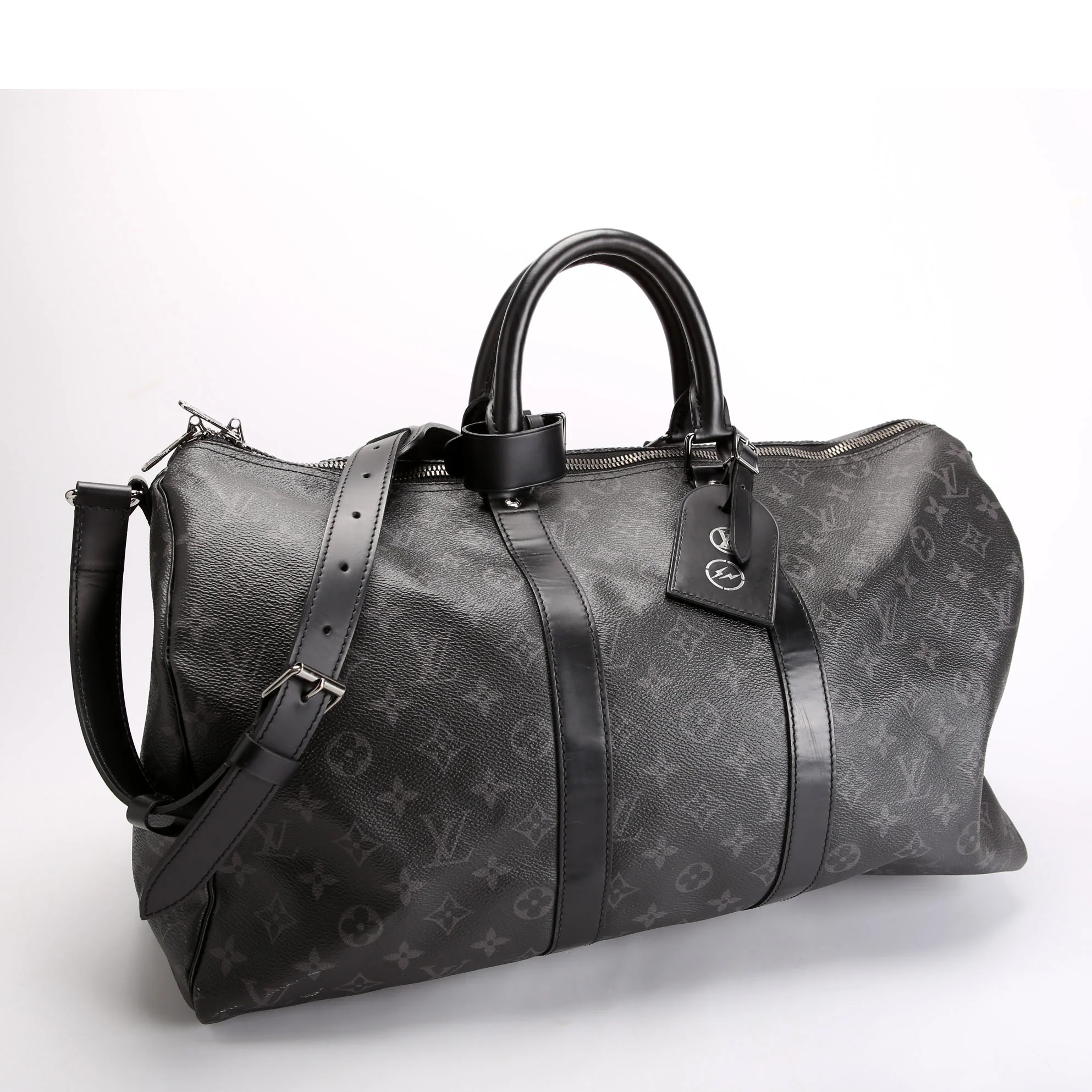 Keepall 45 With Strap Monogram Eclipse - Image 2