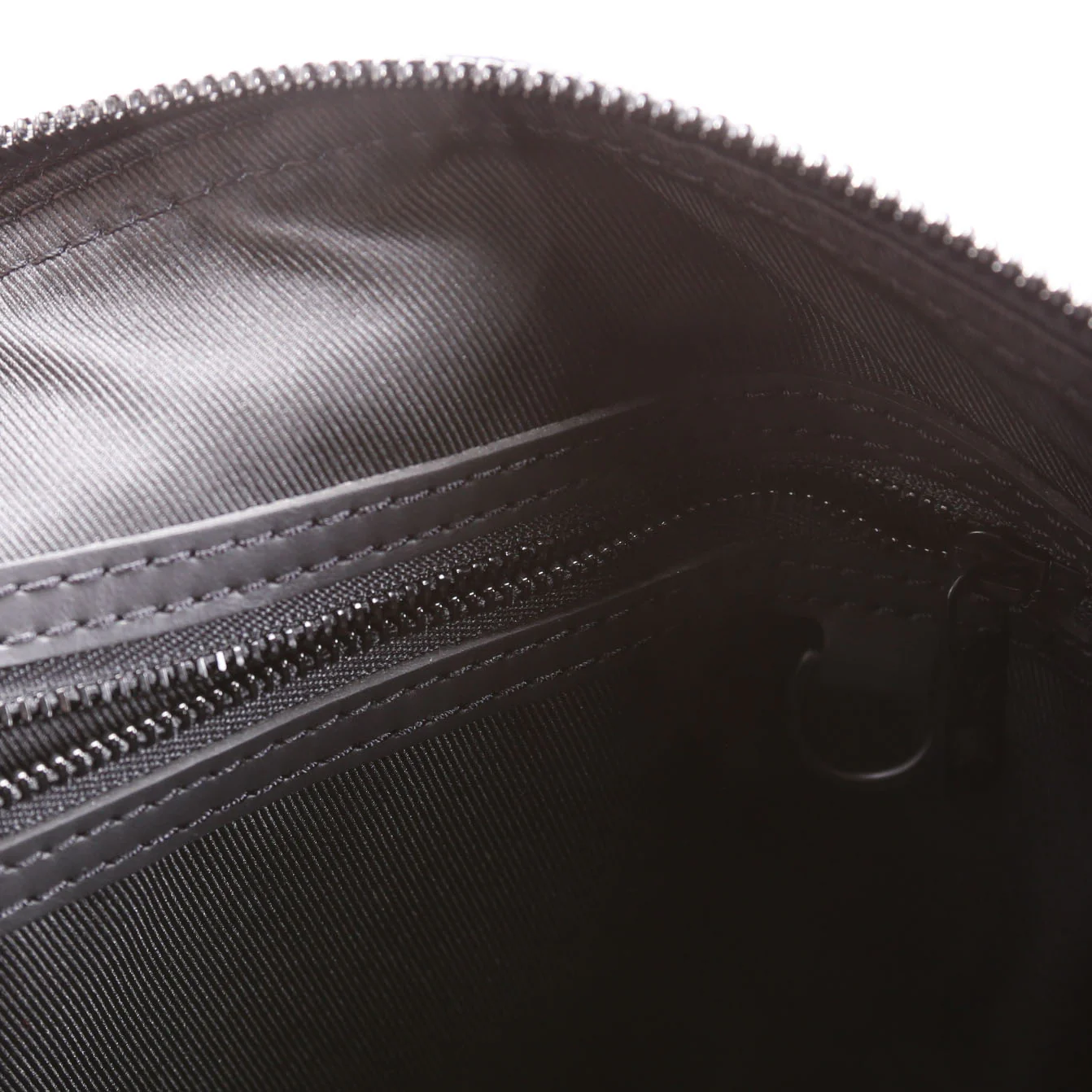 Keepall 50 Bandouliere Aerogram Leather Black - Image 13