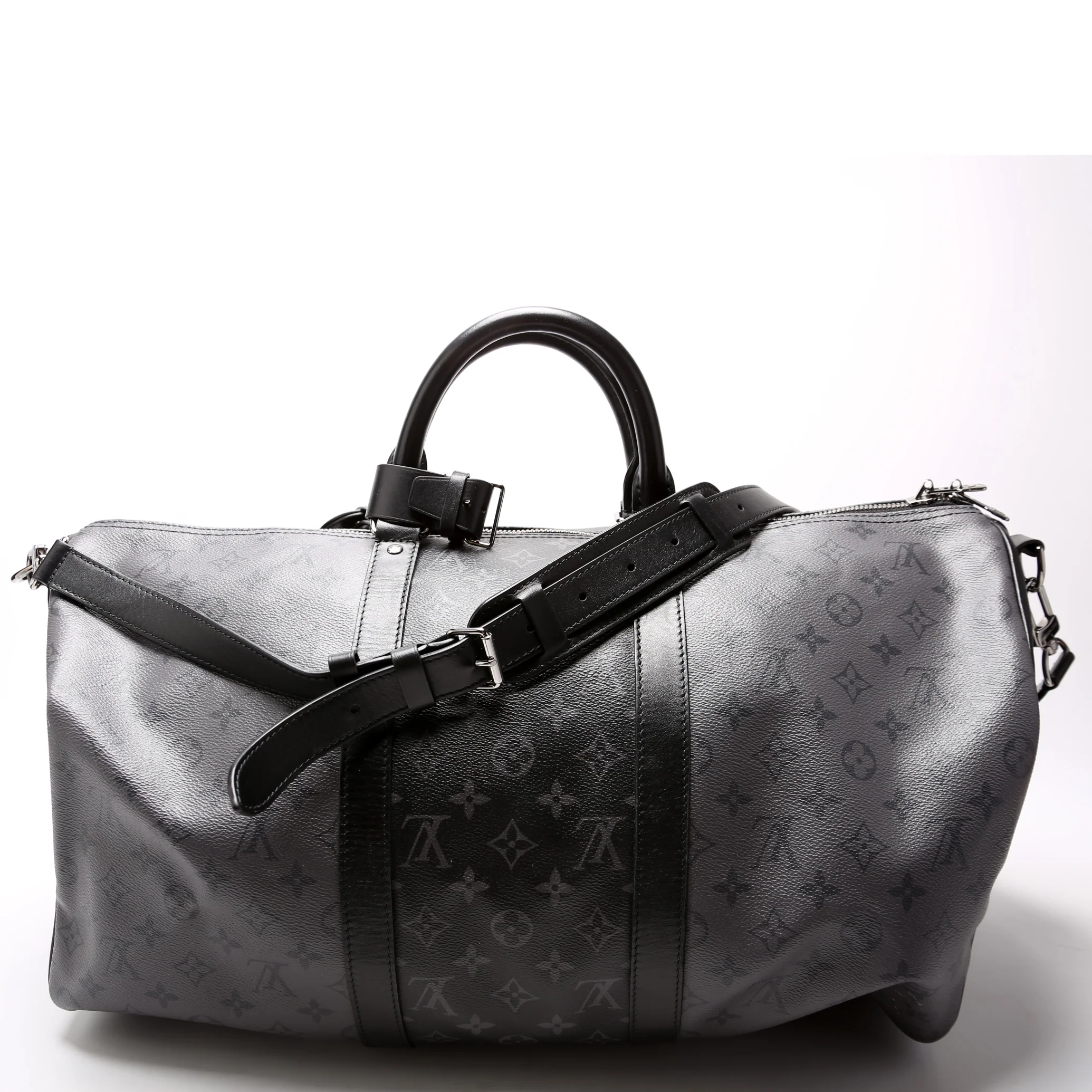 Keepall 50 Bandouliere Reverse Monogram Eclipse - Image 3