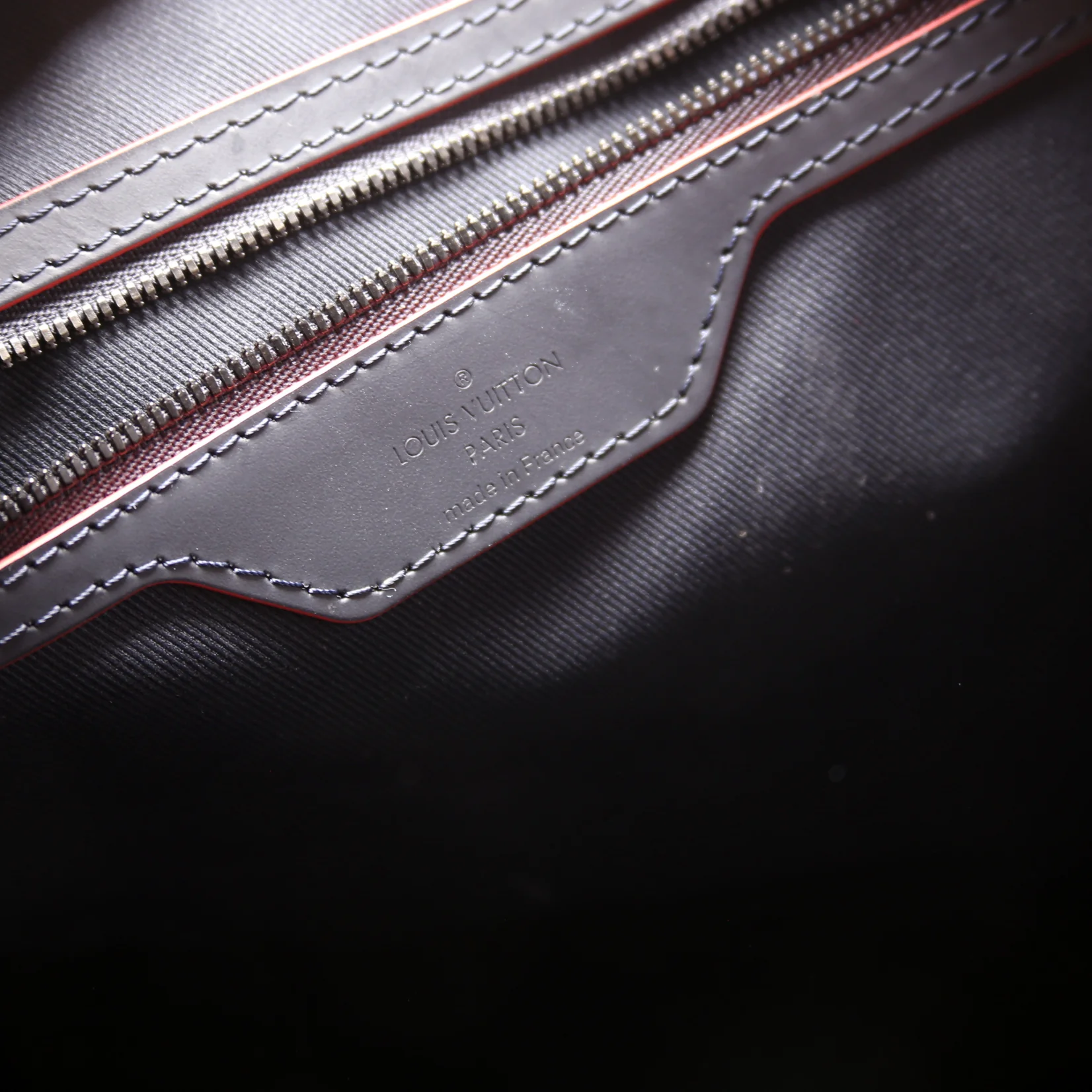 Keepall 50 Bandouliere Upside Down Monogram Navy - Image 9