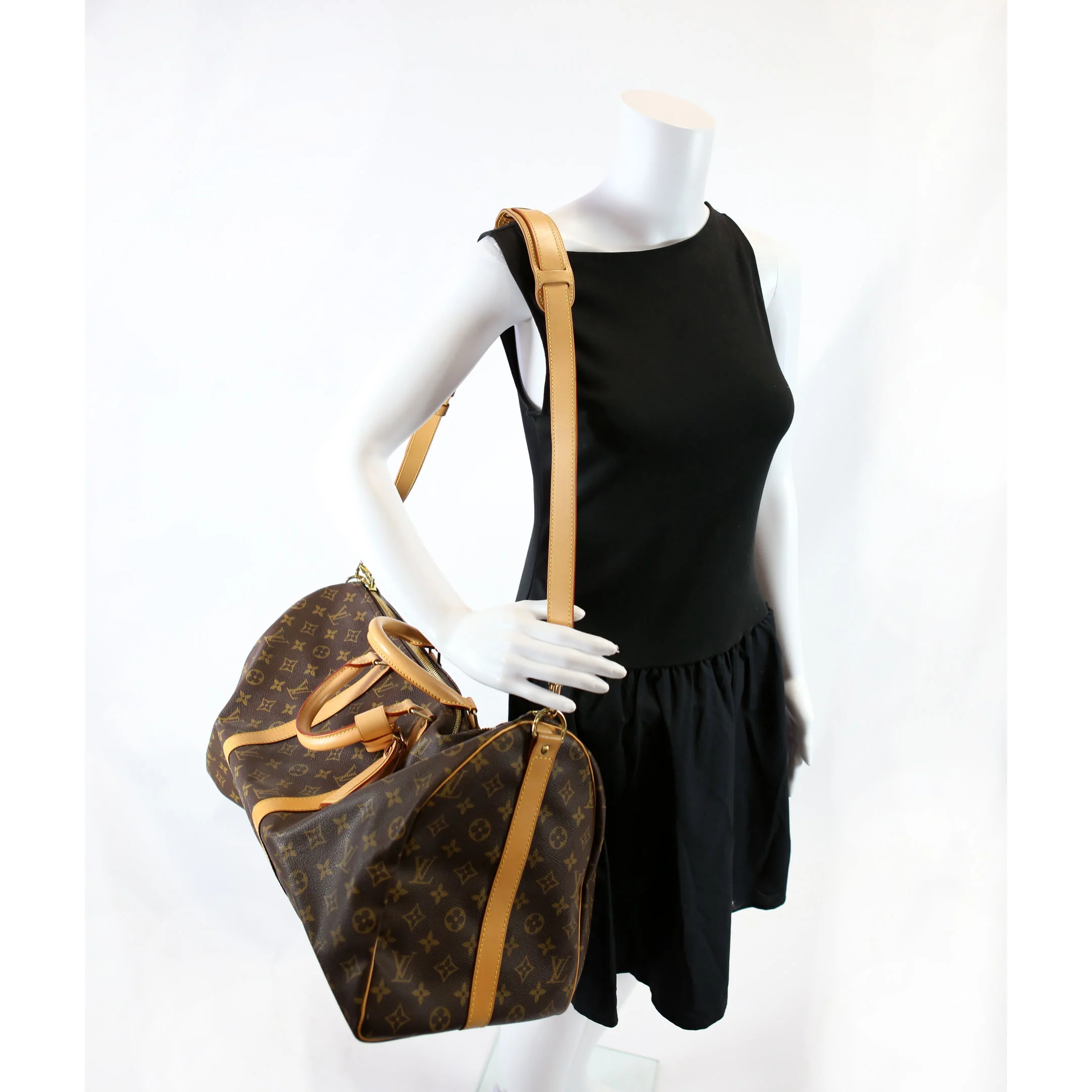 Keepall 50 Monogram Bandouliere - Image 14