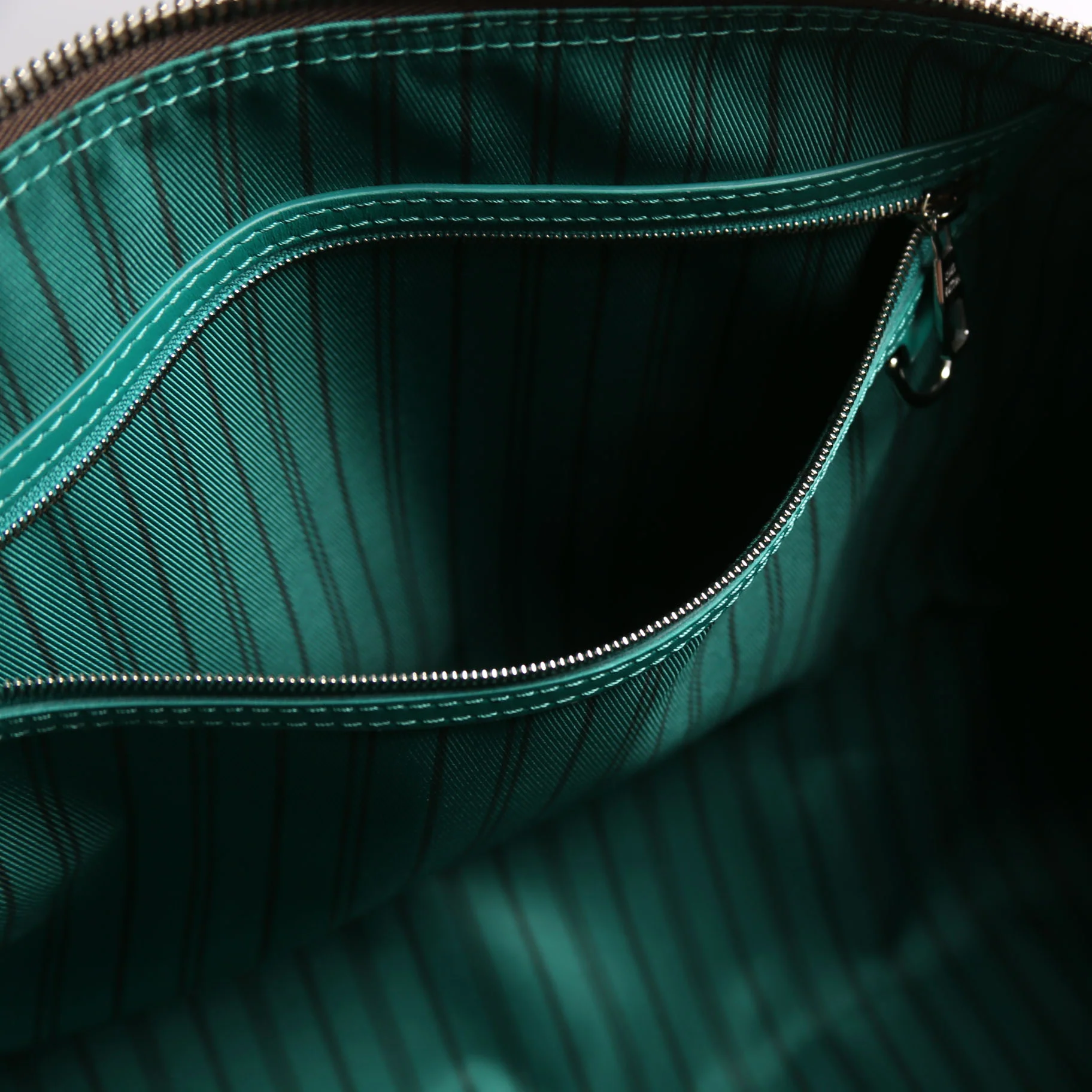 Keepall 50 Monogram Bandouliere G73 Teal - Image 8
