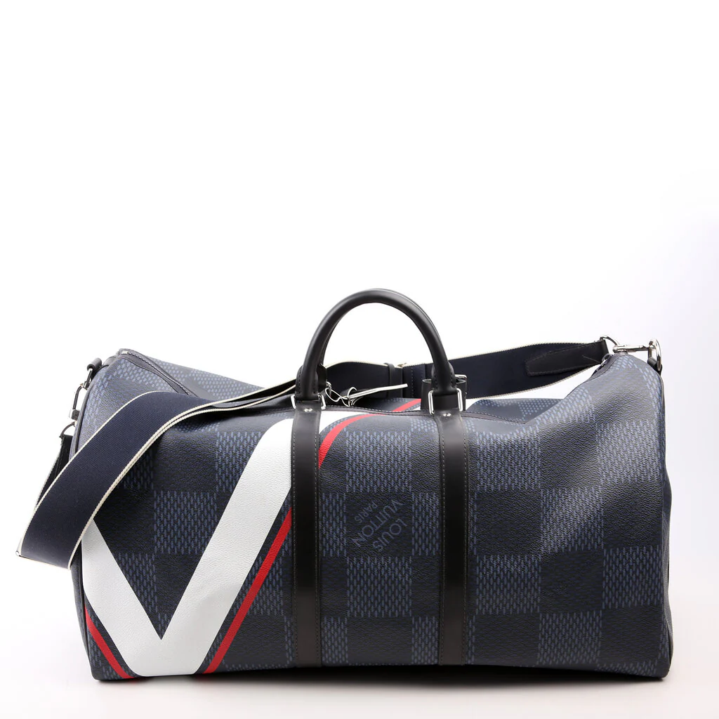 Keepall 55 Bandouliere America's Cup Latitude Cobalt - Image 2