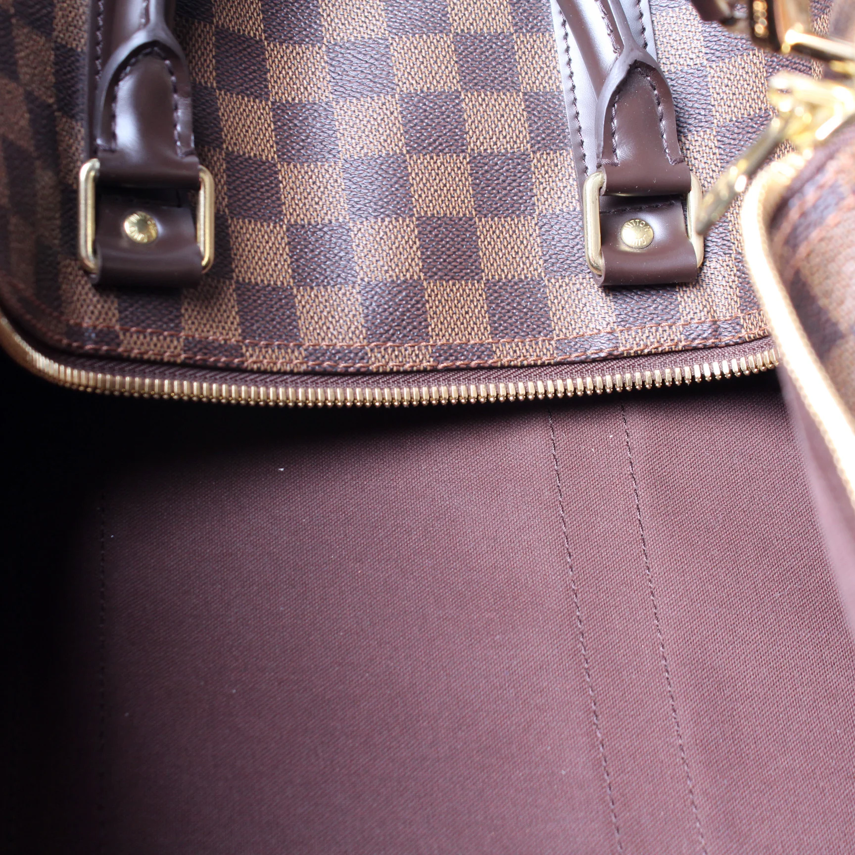 Keepall 55 Bandouliere Damier Ebene - Image 11