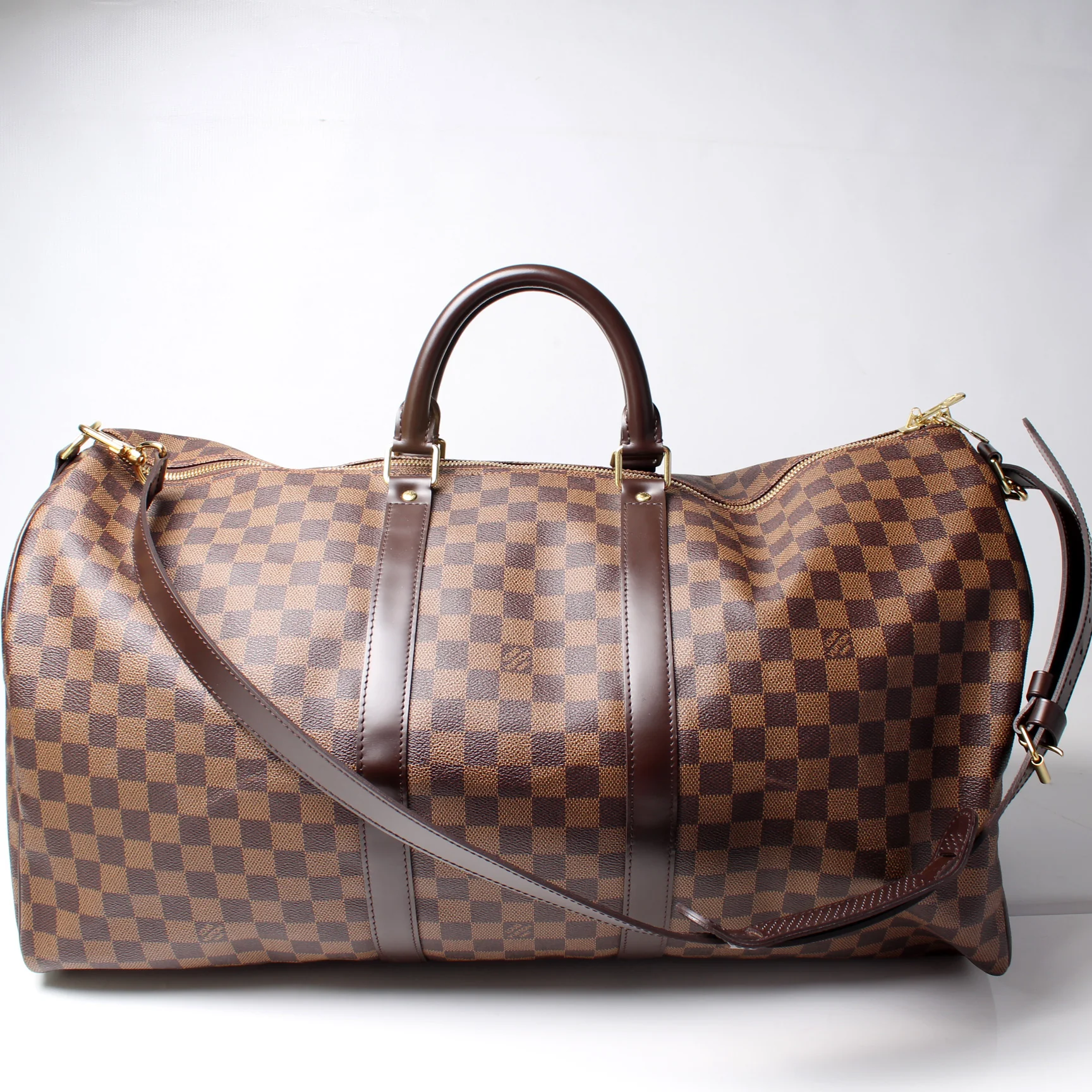 Keepall 55 Bandouliere Damier Ebene - Image 3