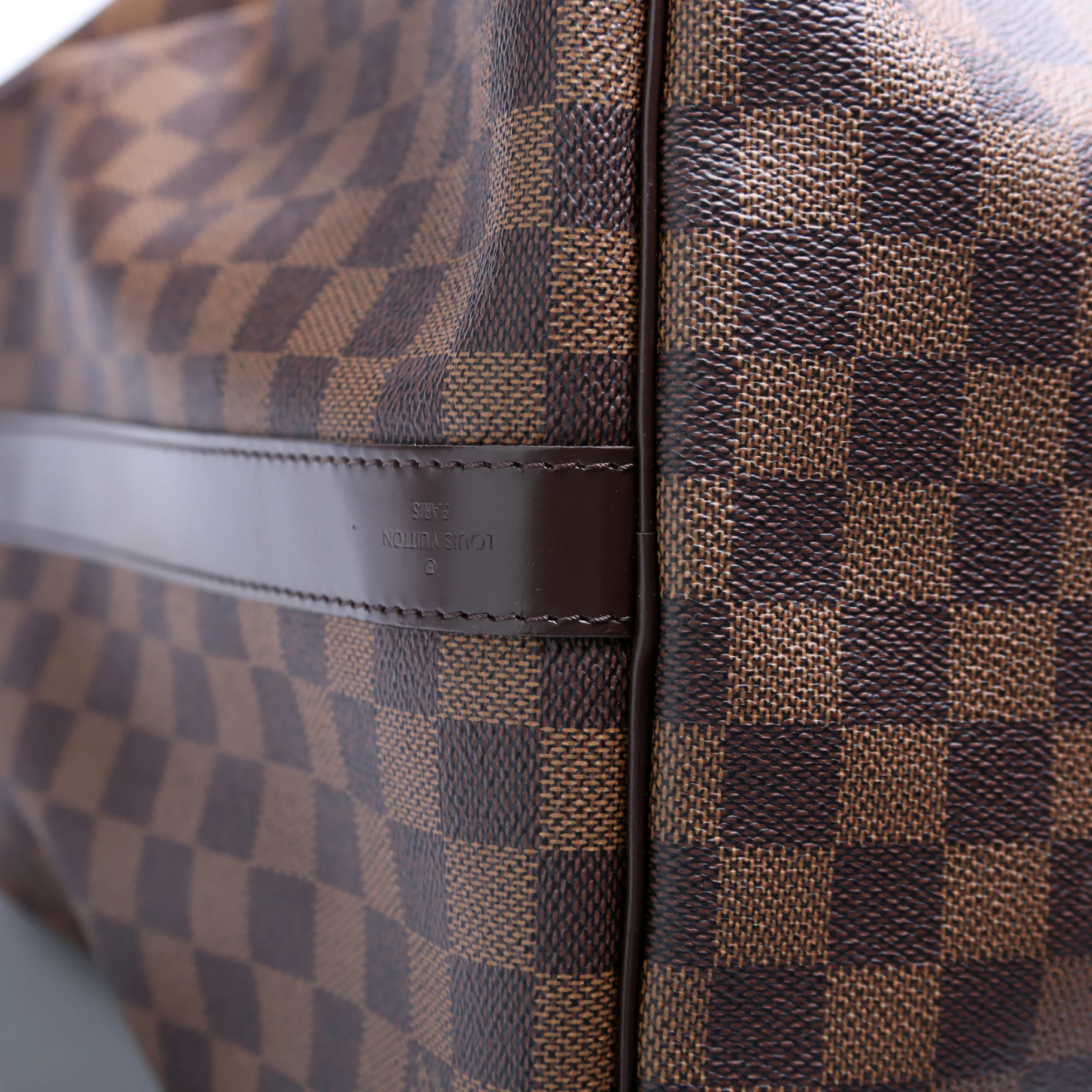 Keepall 55 Bandouliere Damier Ebene - Image 10