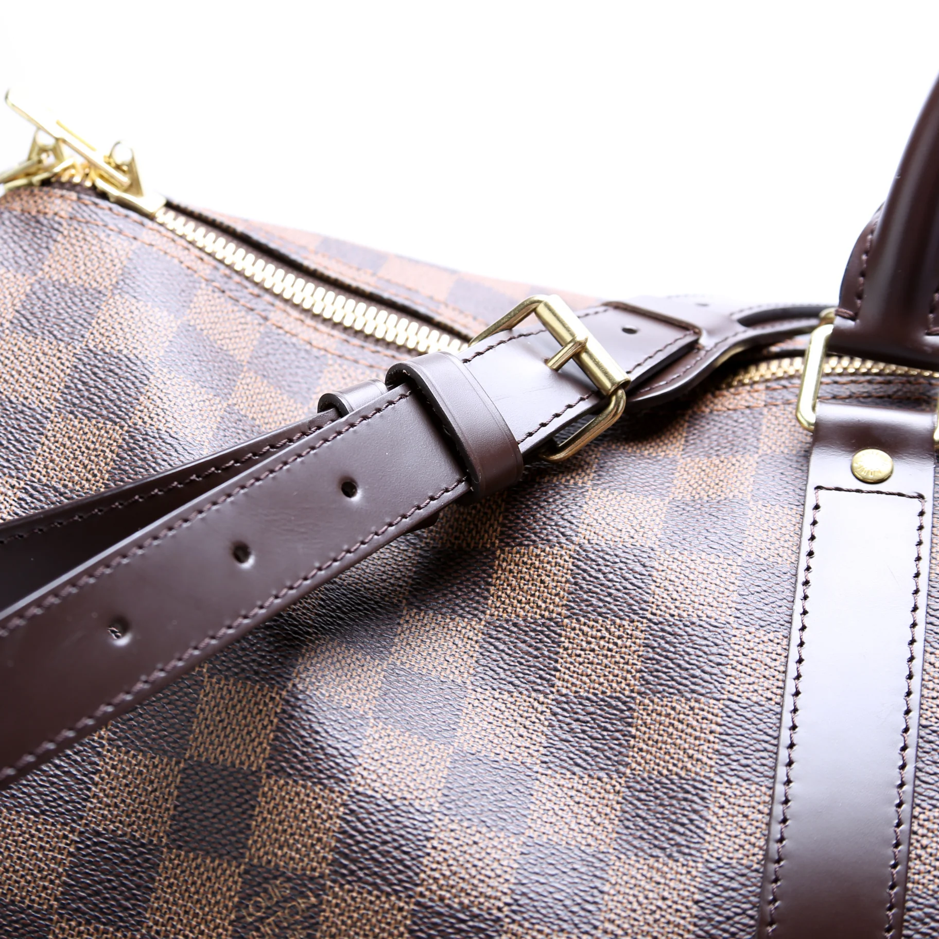 Keepall 55 Bandouliere Damier Ebene - Image 5