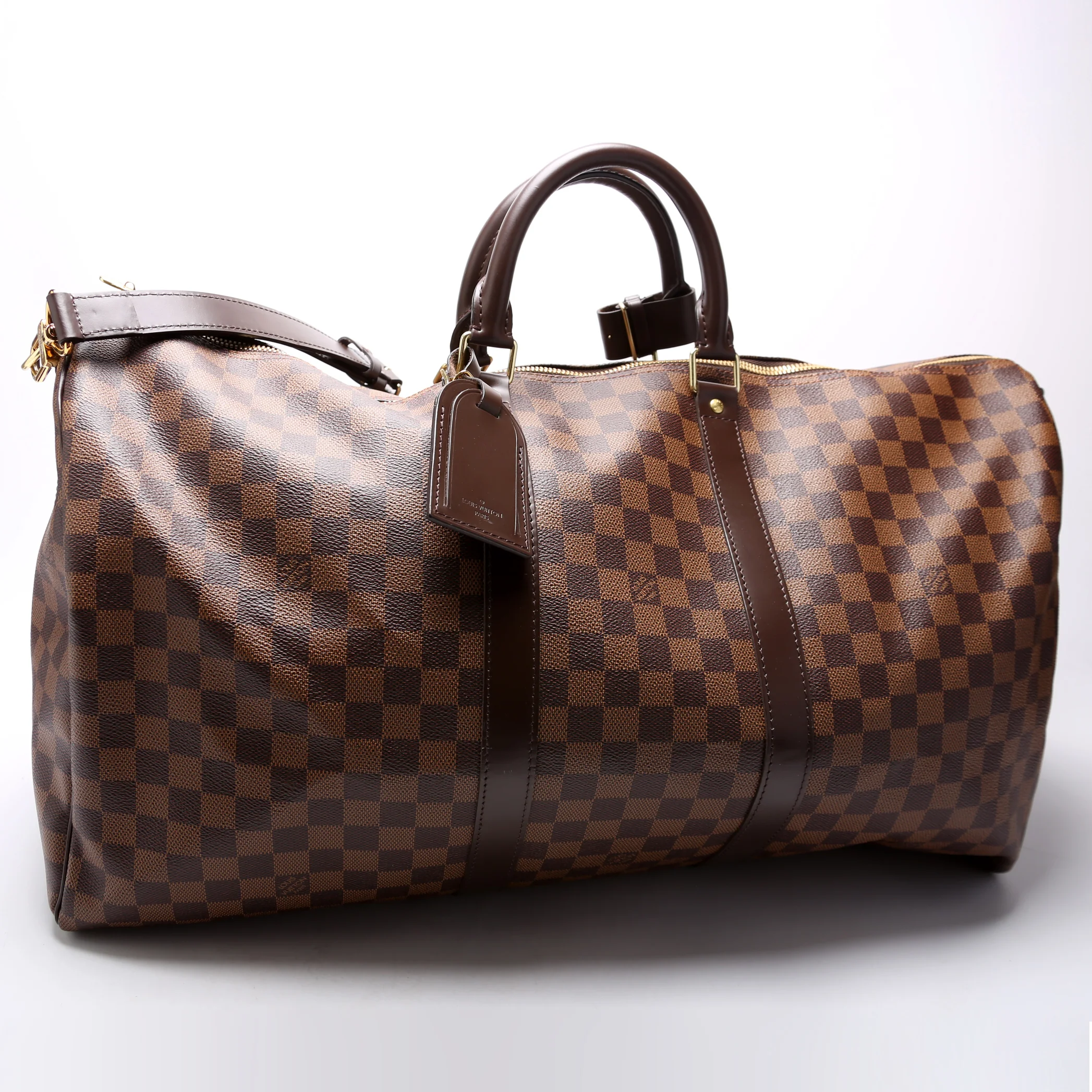 Keepall 55 Damier Ebene Bandouliere - Image 2