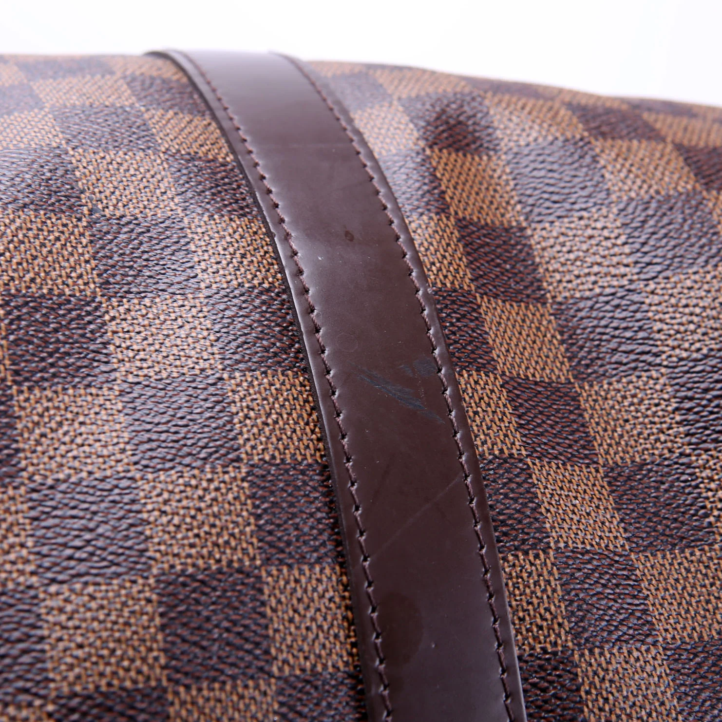 Keepall 55 Damier Ebene Bandouliere - Image 7