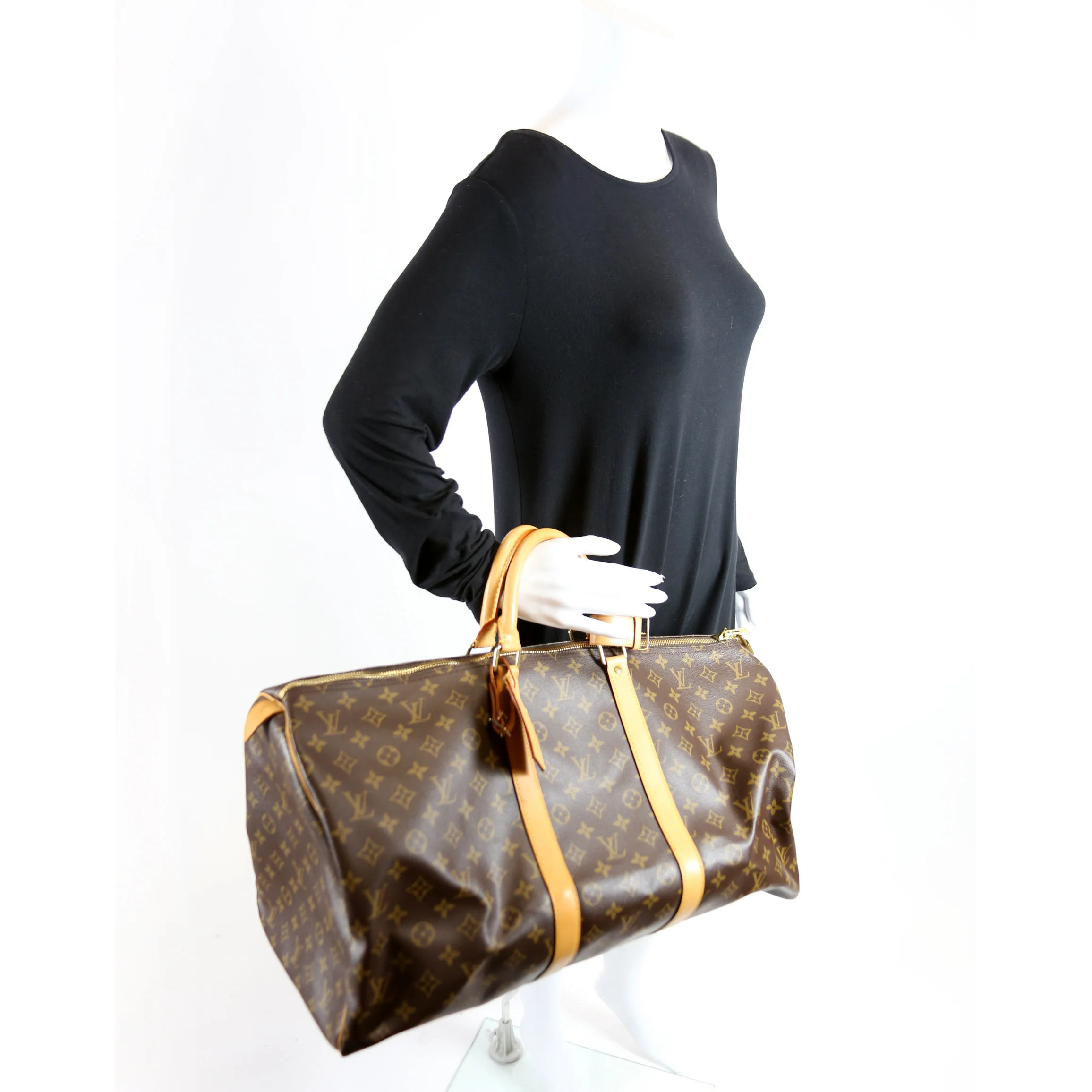 Keepall 55 Monogram Bandouliere - Image 15