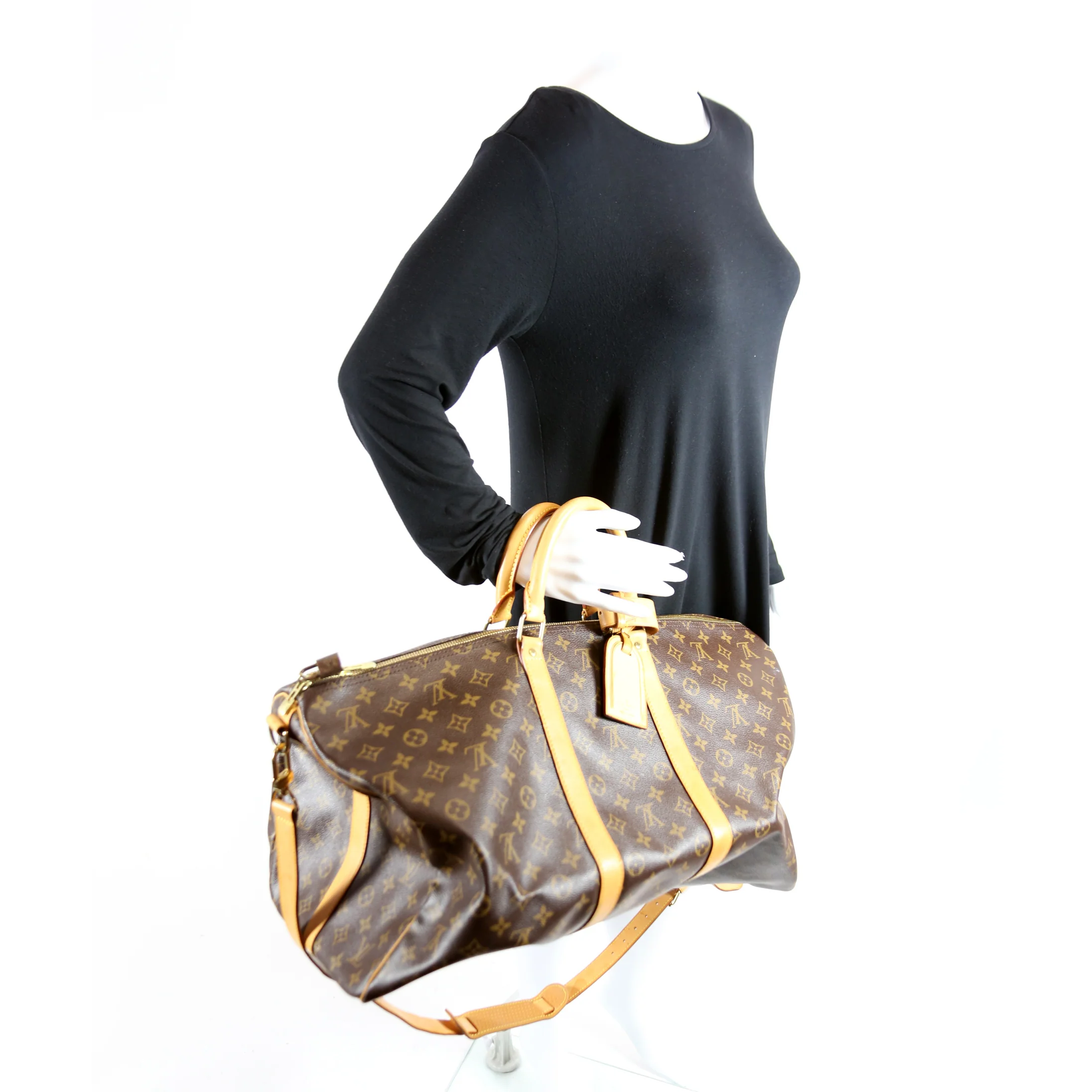 Keepall 55 Monogram Bandouliere - Image 15