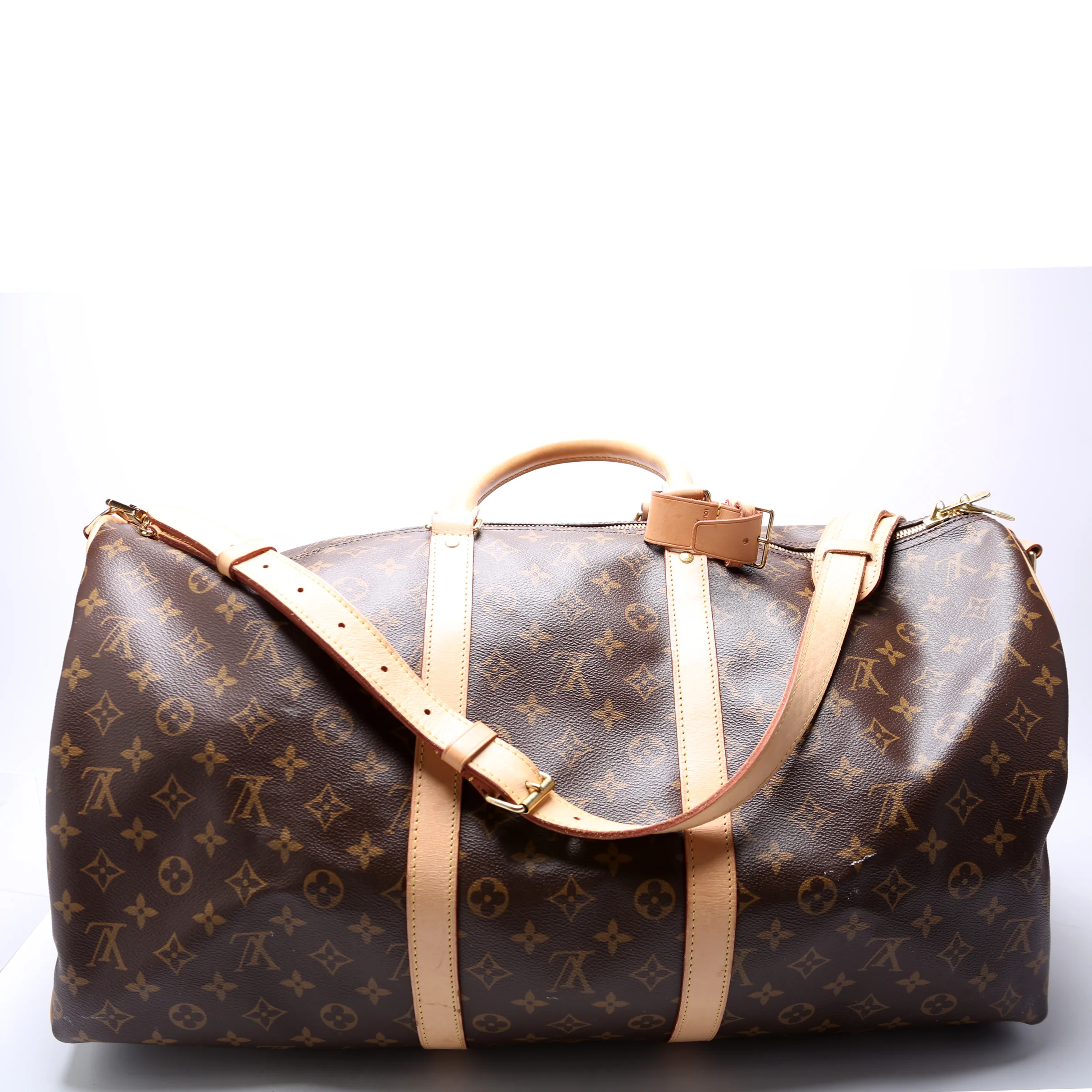 Keepall 55 Monogram with Strap 2021+ - Image 3