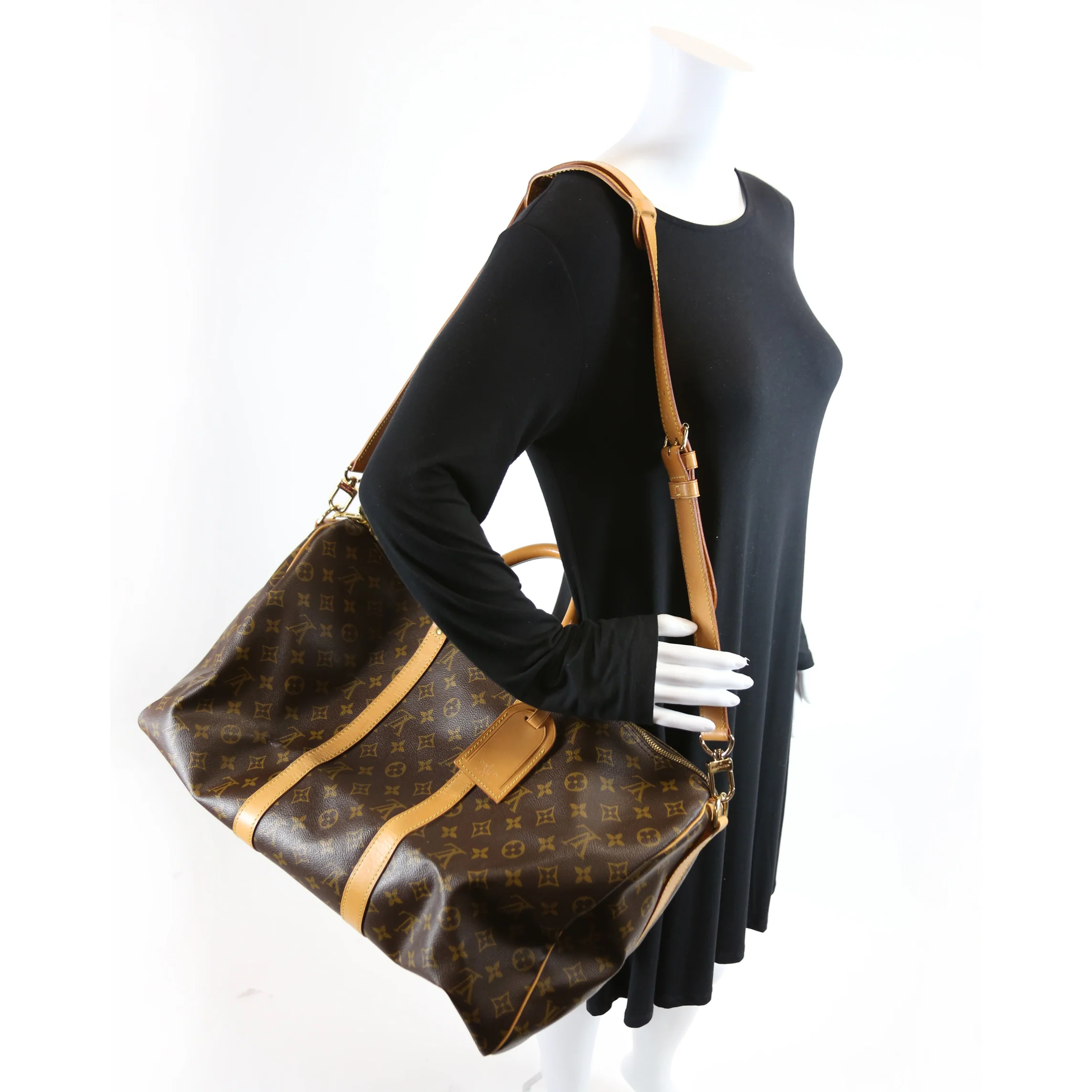 Keepall 55 Monogram Bandouliere - Image 14
