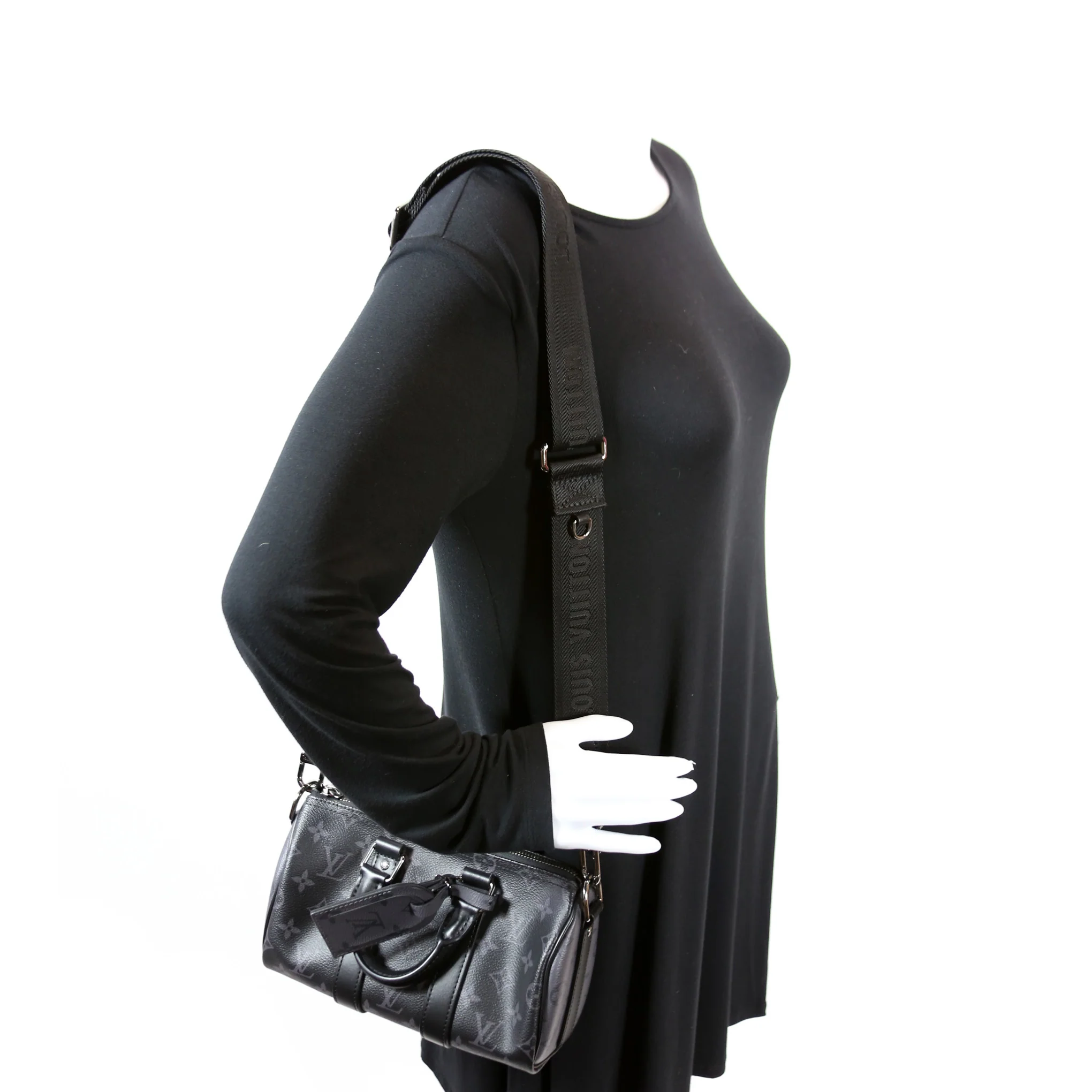 Keepall 25 Bandouliere Reverse Monogram Eclipse - Image 9