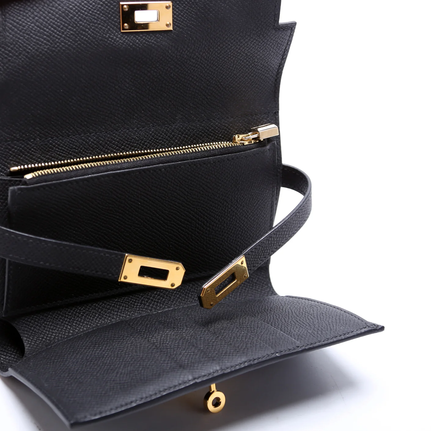 Kelly Medium Wallet Epsom Black - Image 7