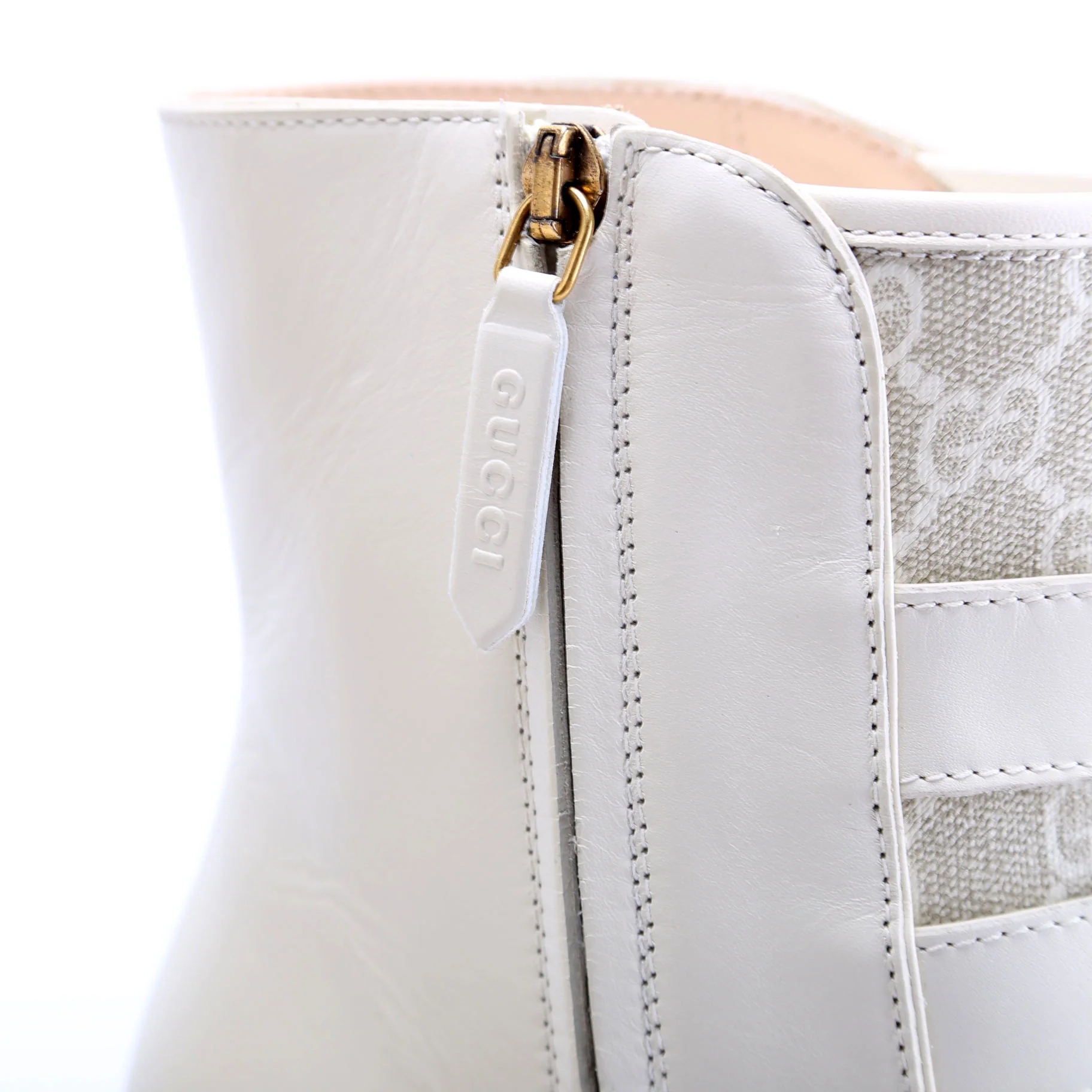 Kensington GG Double Buckle Ankle Boots Size 41 - Image 7