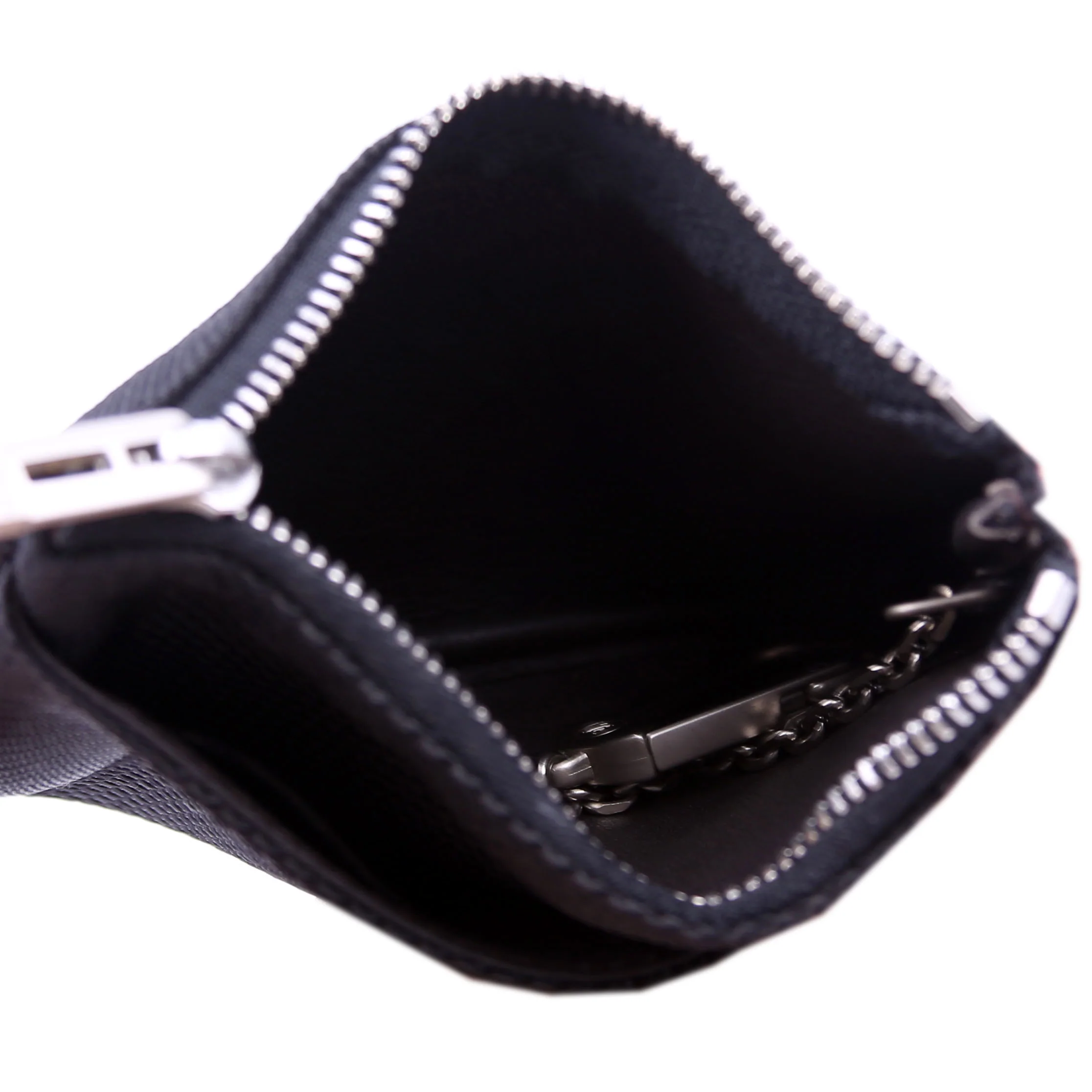 Key Pouch Damier Geant Black - Image 11