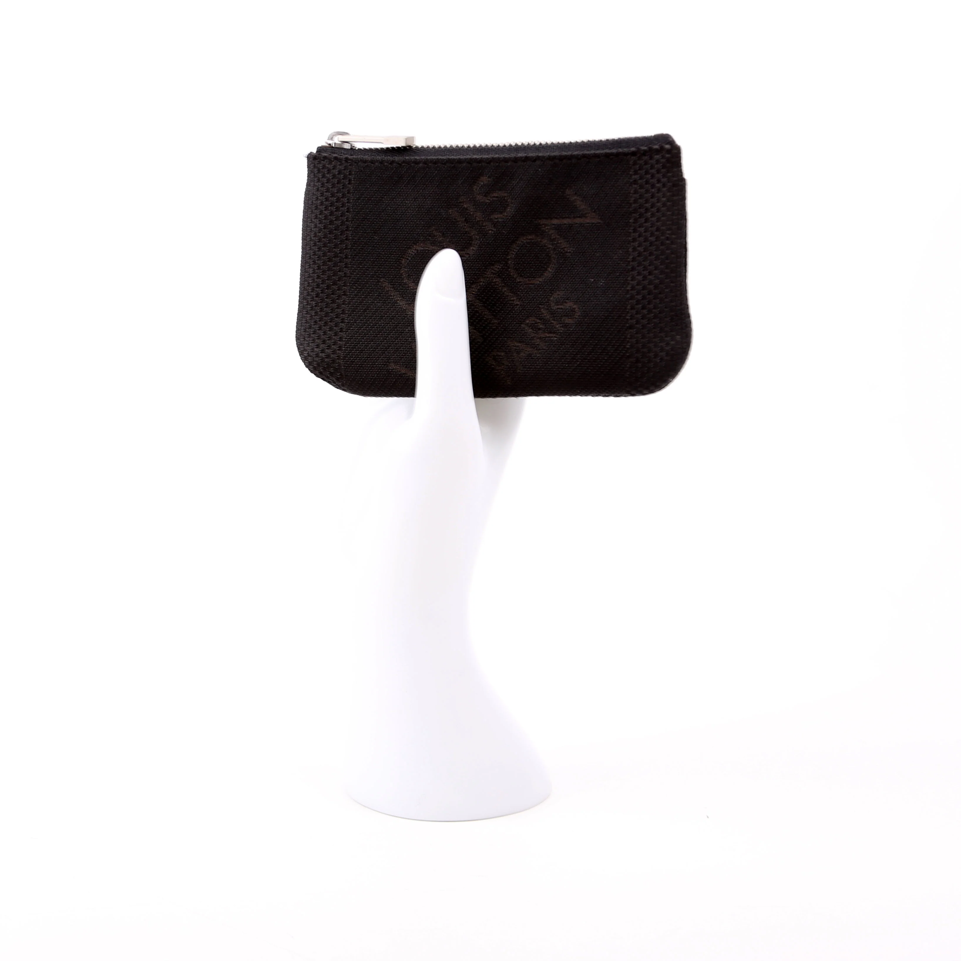 Key Pouch Damier Geant Black - Image 12