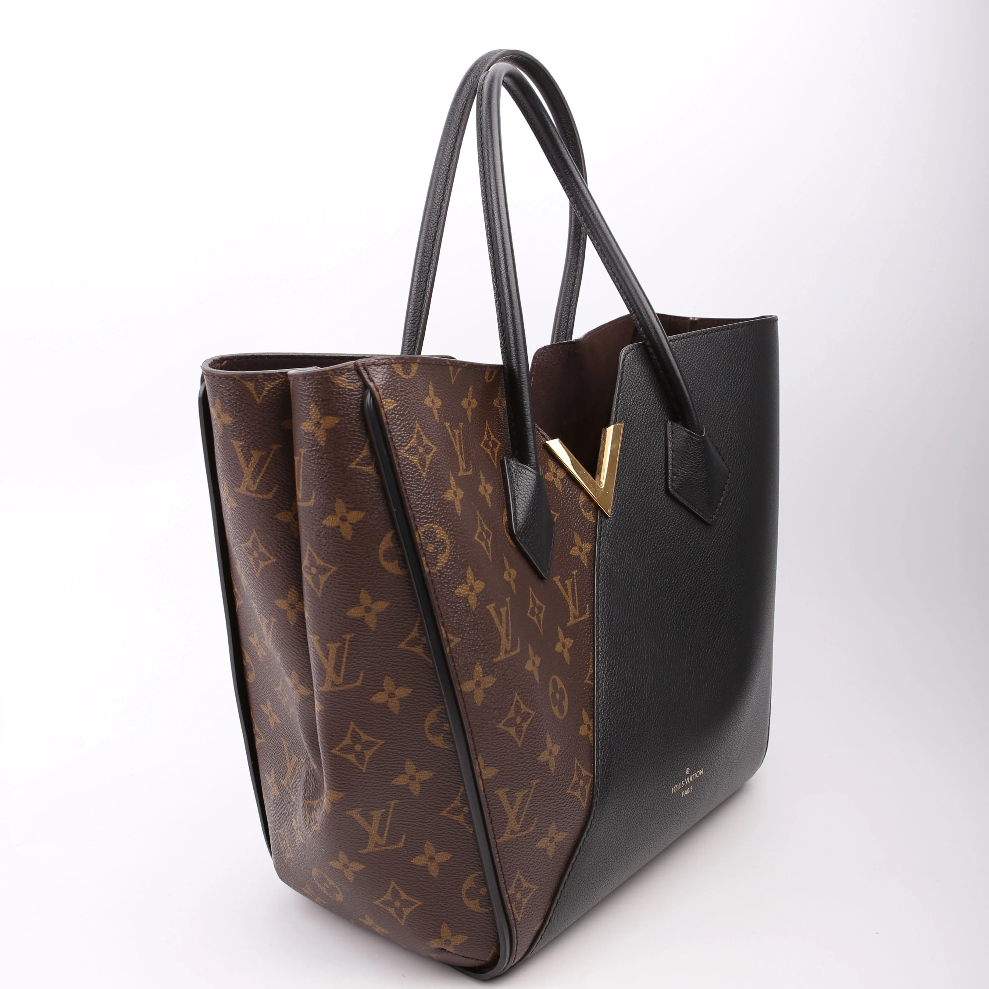 Kimono MM Monogram/Leather Black - Image 2