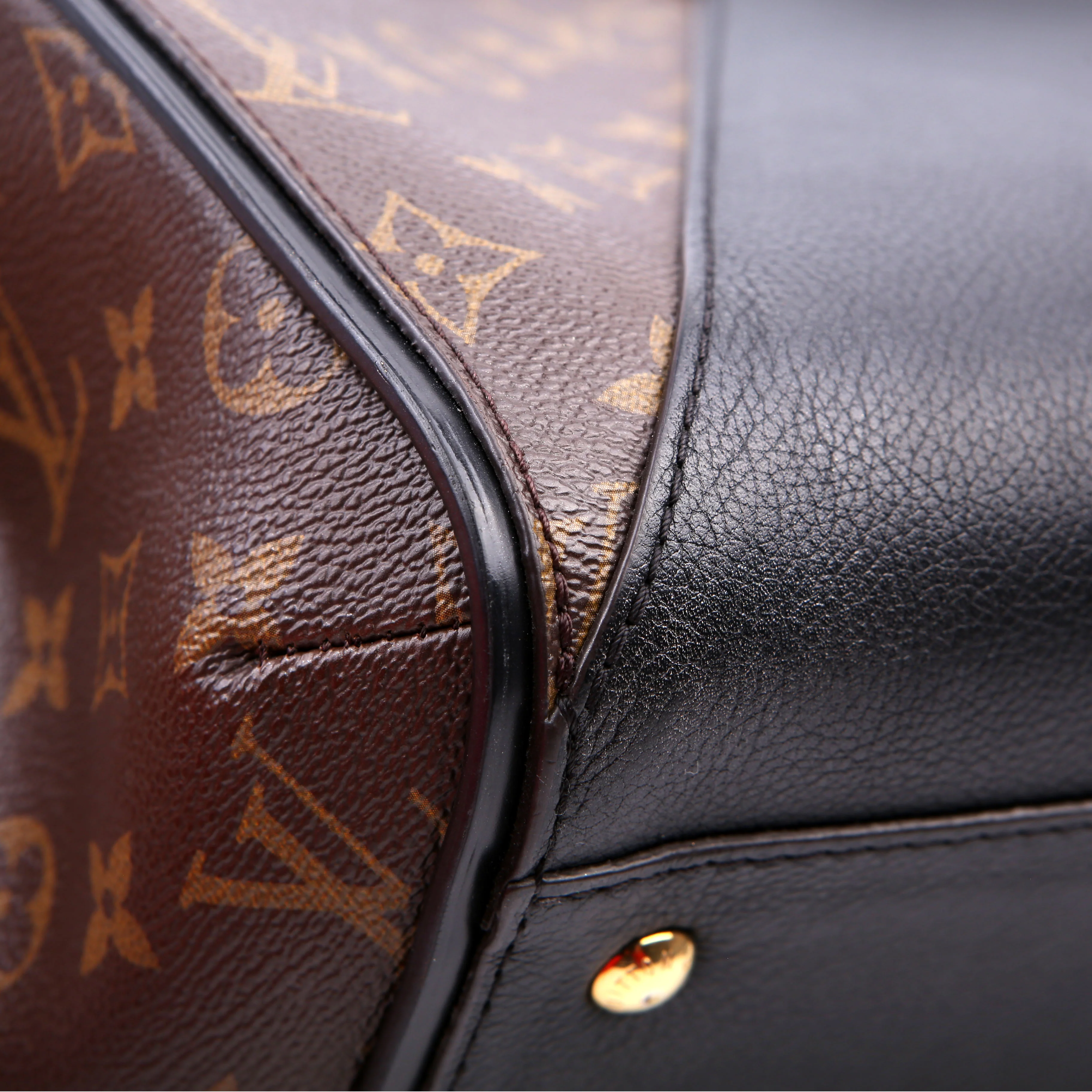 Kimono MM Monogram/Leather Black - Image 7
