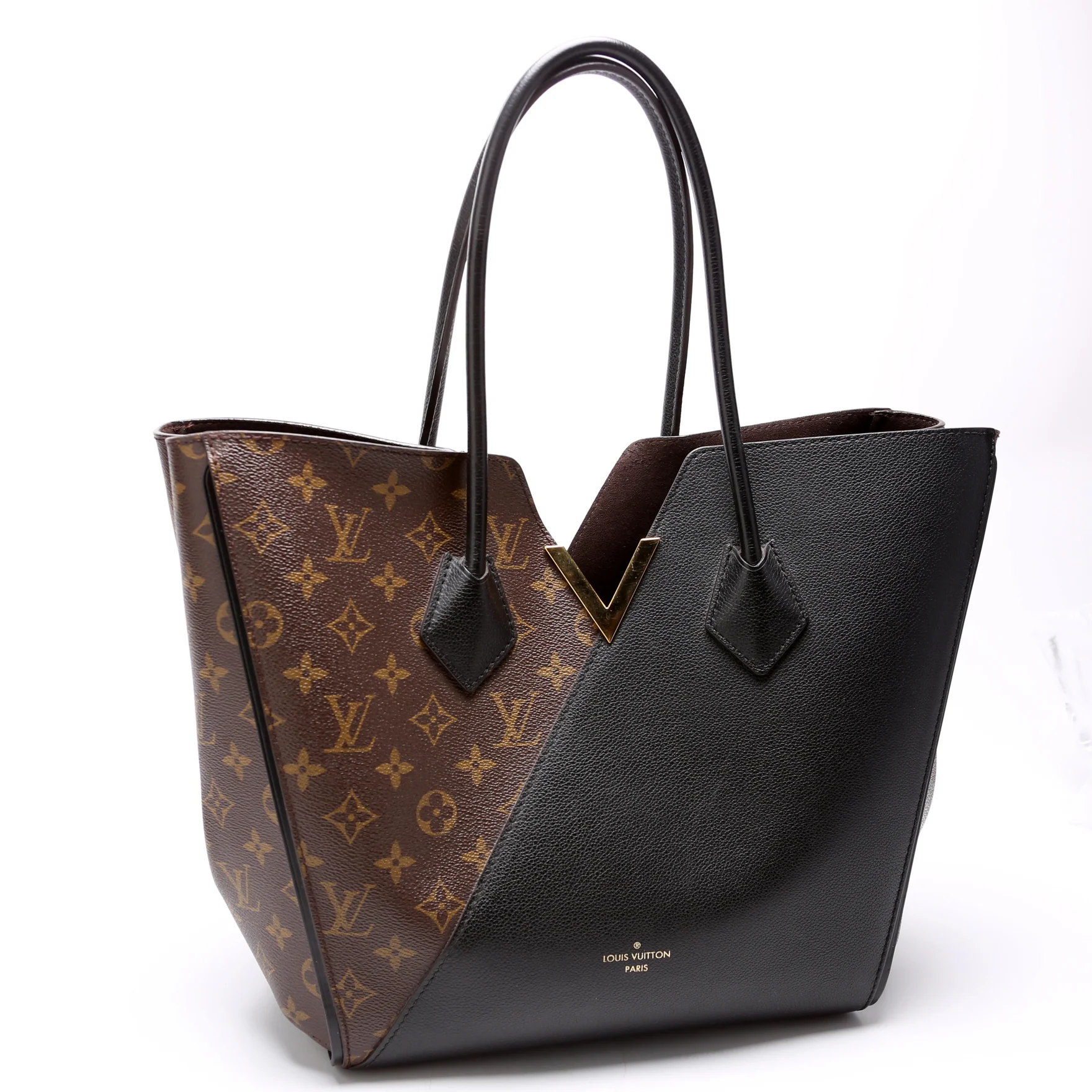Kimono MM Monogram Leather Black - Image 2