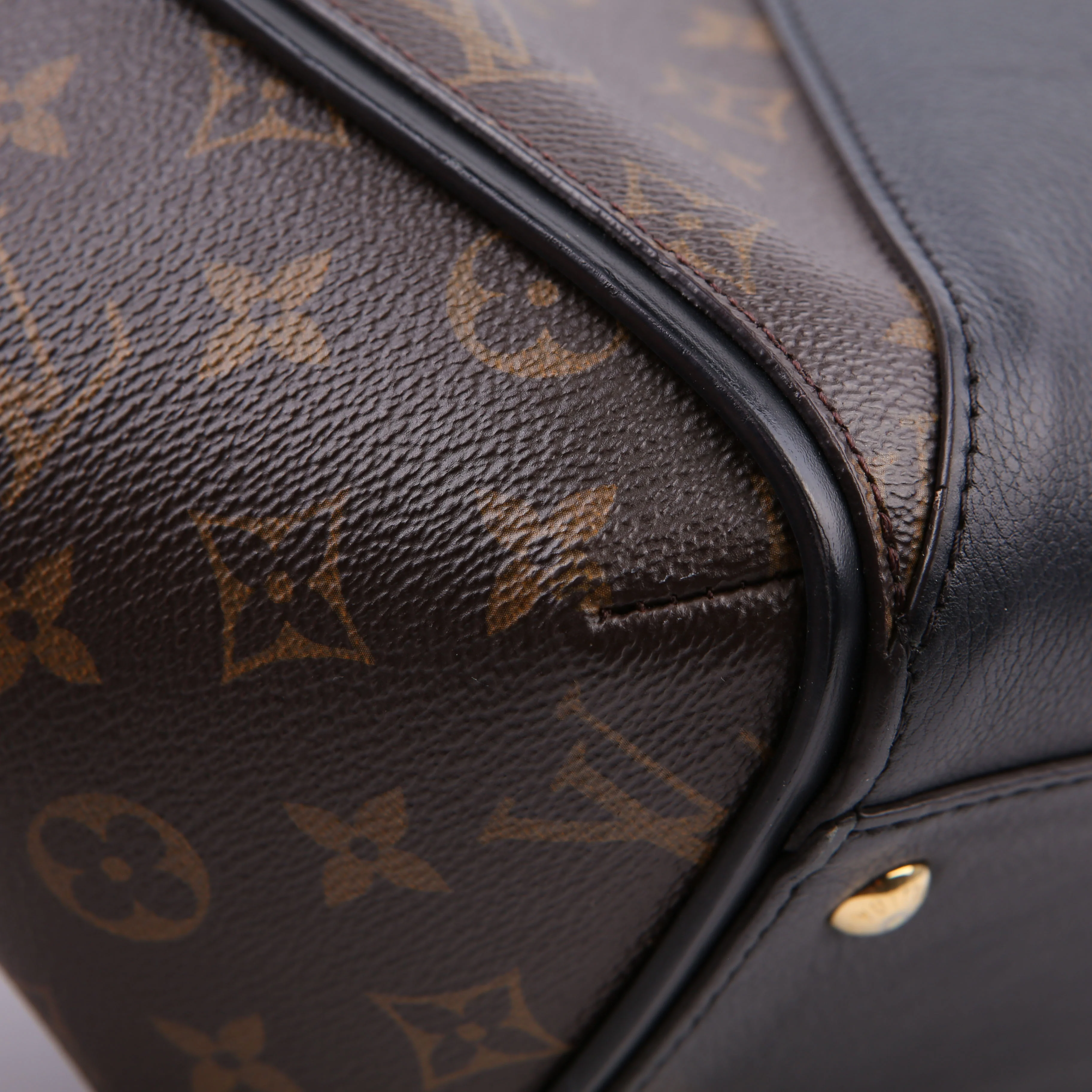 Kimono MM Monogram/Leather Black - Image 7
