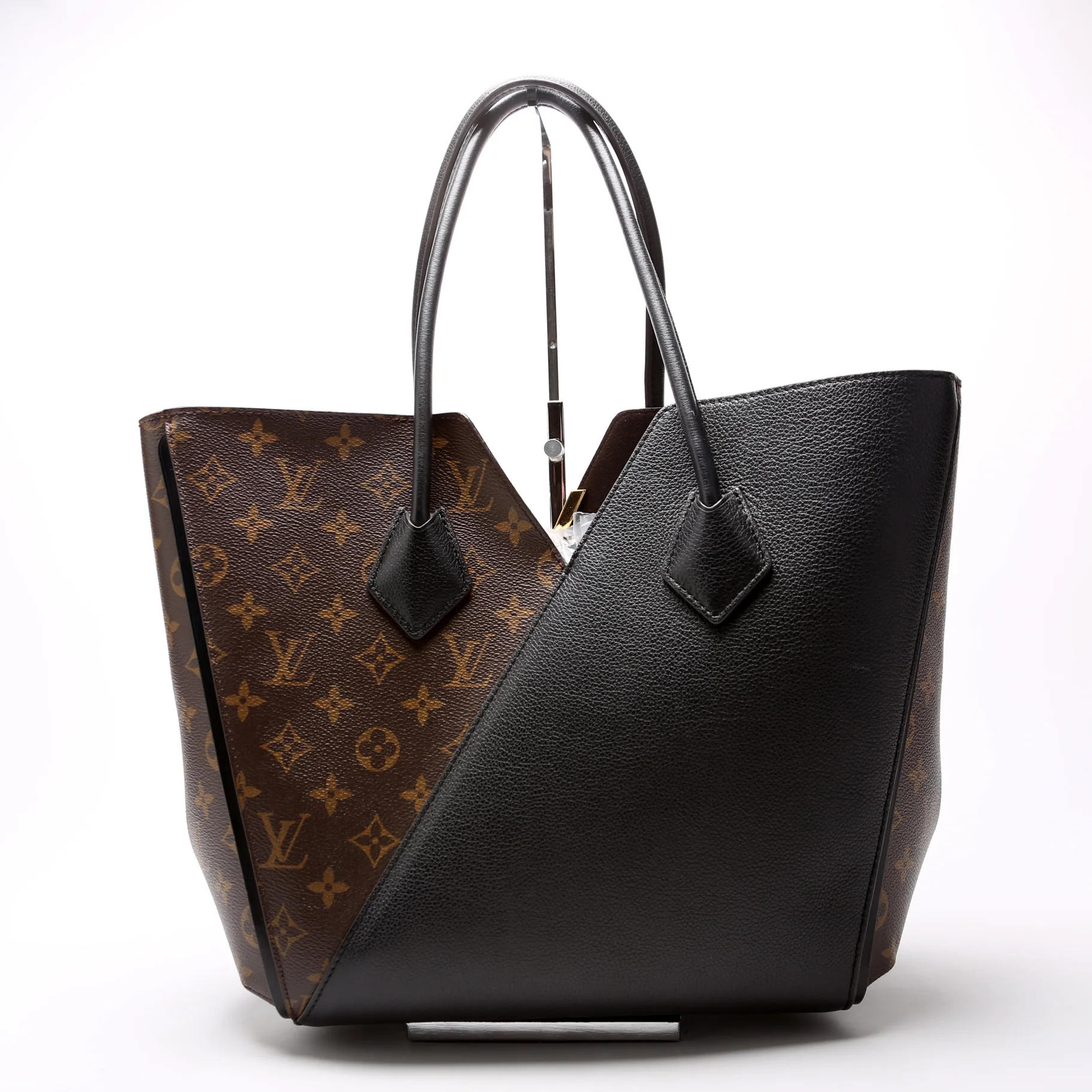 Kimono MM Monogram/Leather Black - Image 3