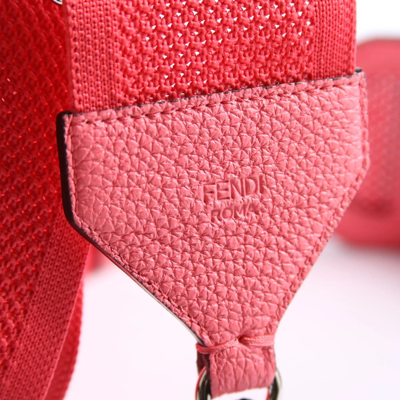King Logo Ribbon Adj Pink/Silver - Image 5