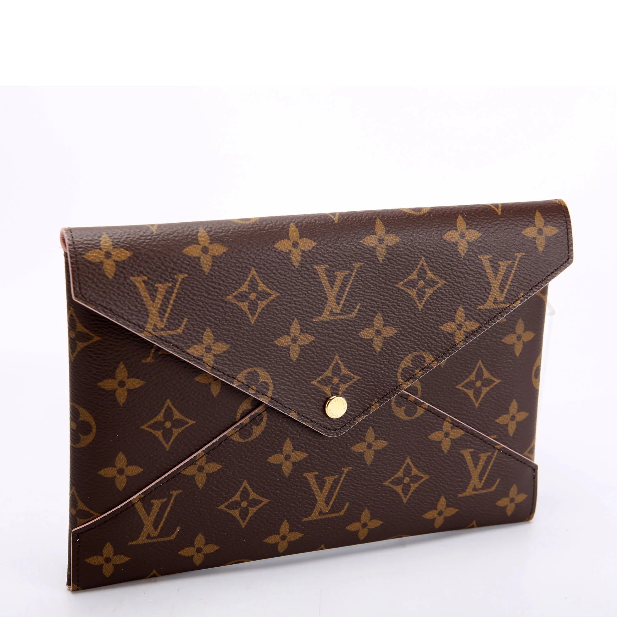 Kirigami Pouch Large Monogram Brown/Pink - Image 2