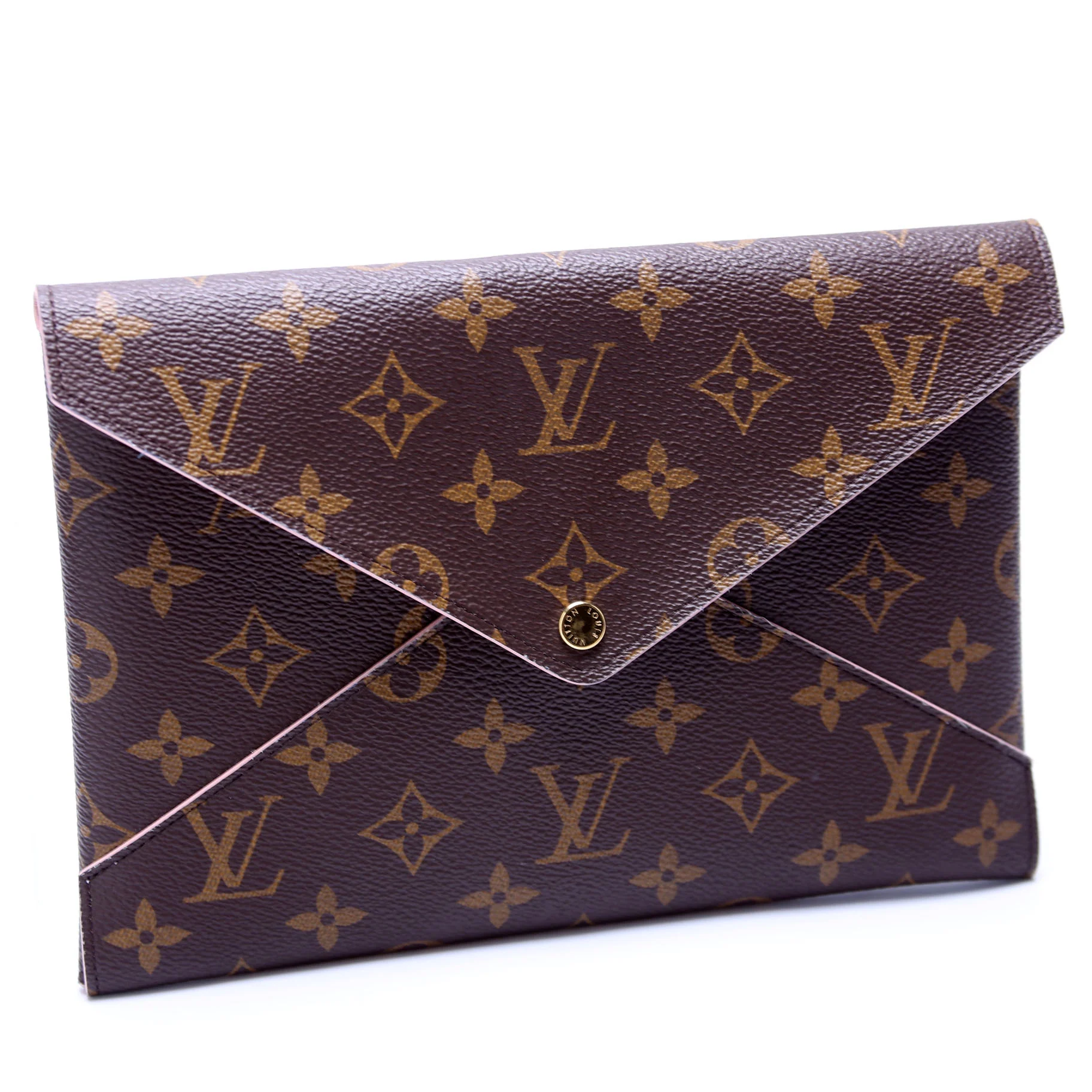Kirigami Pouch Large Monogram Pink - Image 2